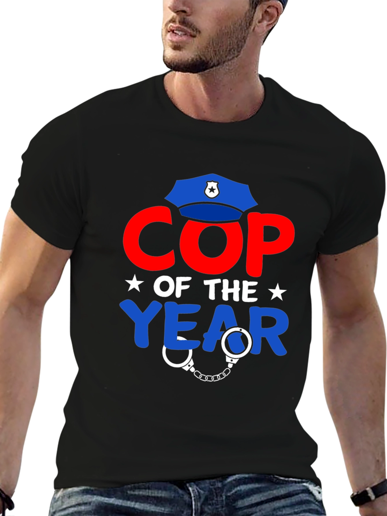 Cop of the Year Graphic Tee - 6