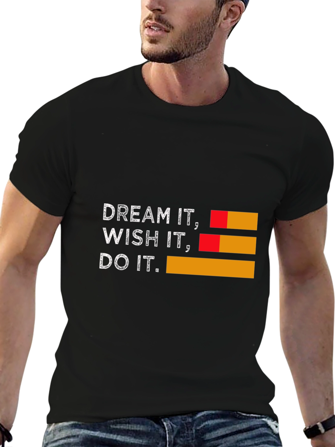 Black Dream Wish Do It T-Shirt view 6