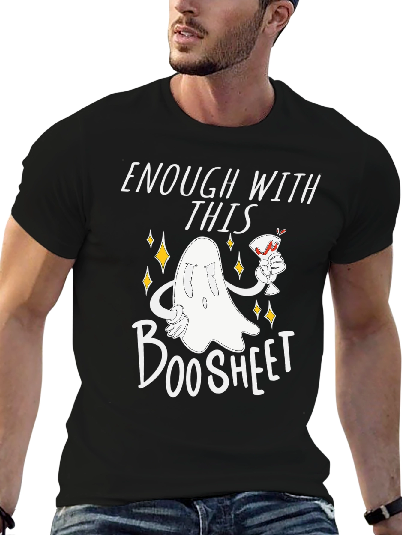 Black Enough With This Boosheet T-Shirt view 6