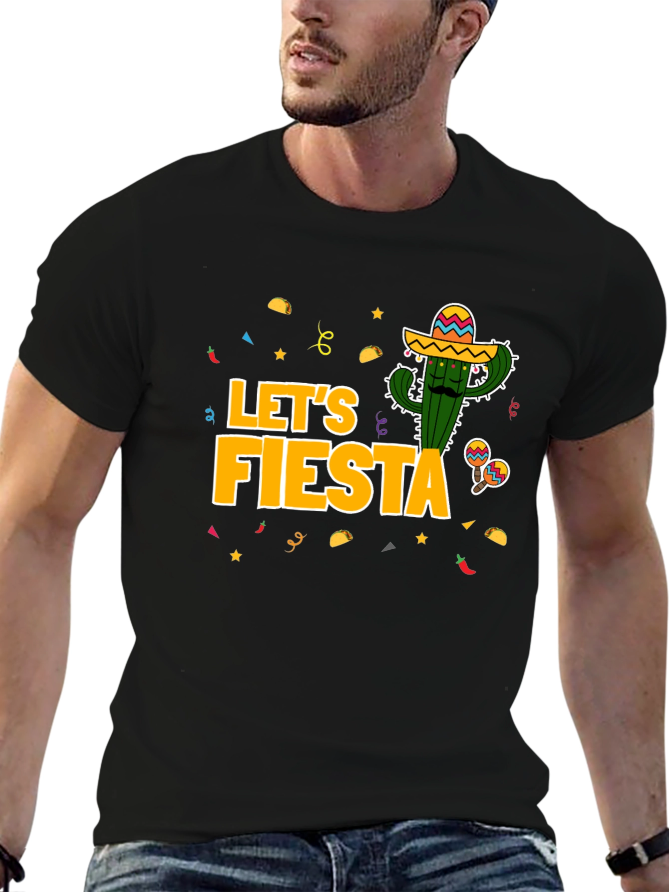 Let's Fiesta Graphic T-Shirt - 6