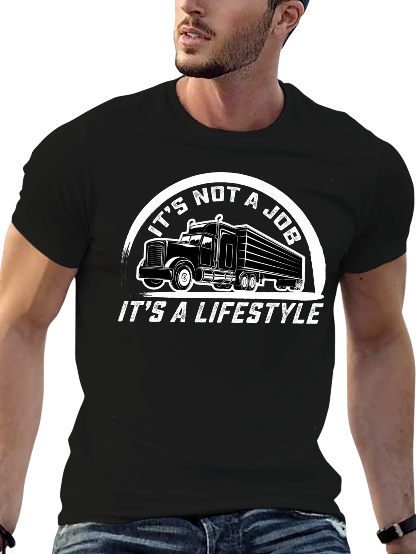 Trucker Lifestyle T-Shirt - It's Not a Job! - 6