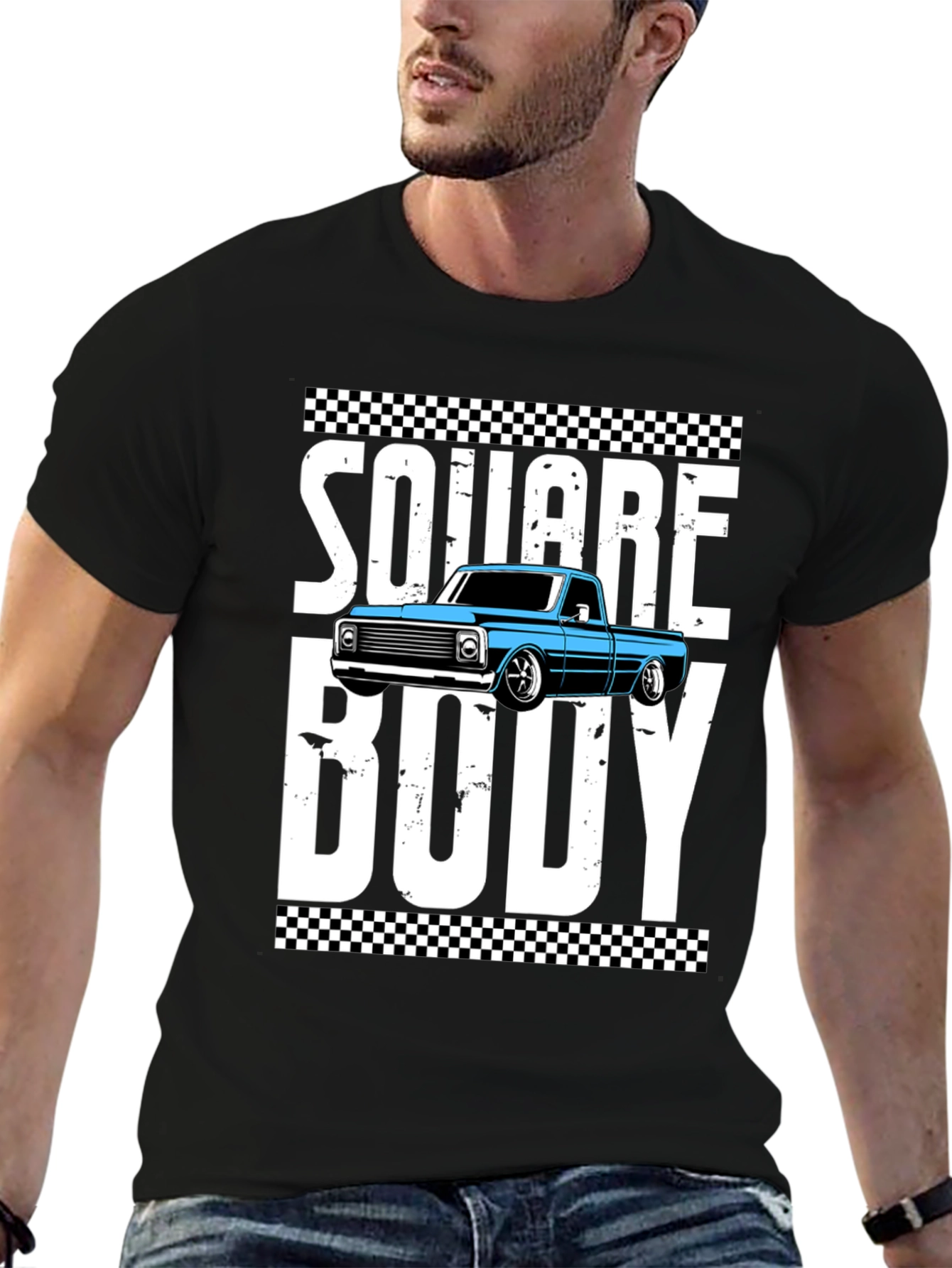 Square Body Graphic Tee - Truck Enthusiast Shirt - 6