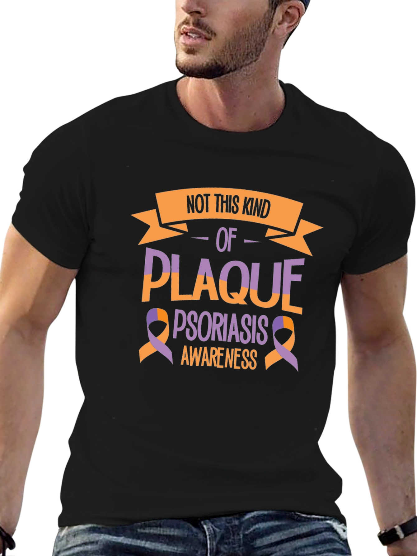Plaque Psoriasis Awareness Graphic T-Shirt - 6