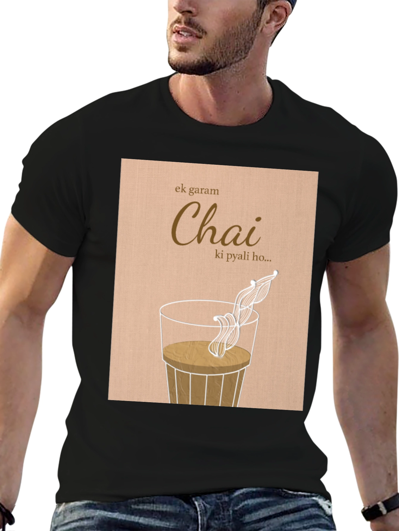 Ek Garam Chai Graphic Tee - Stylish & Comfortable - 6