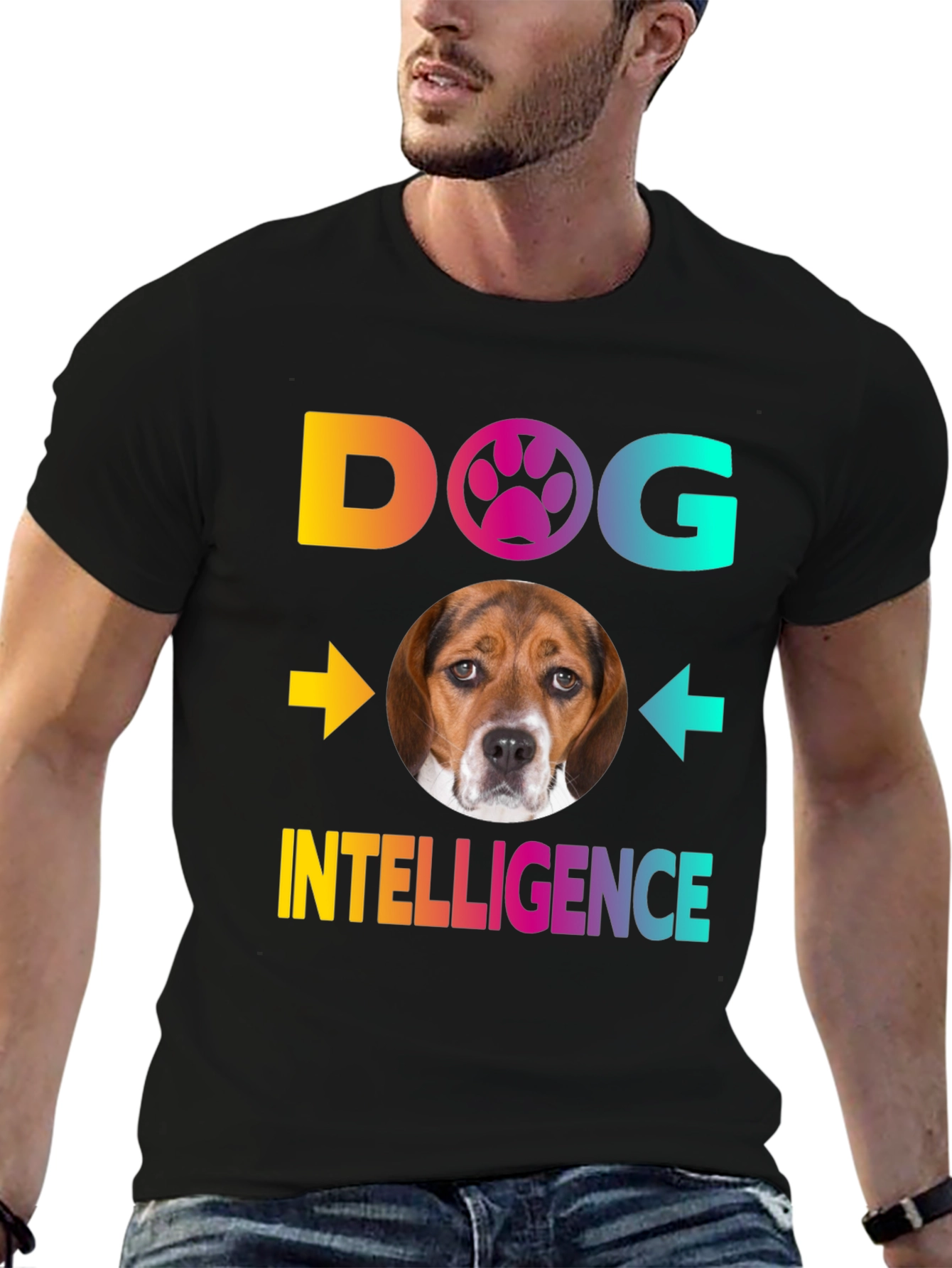 Black Dog Intelligence Graphic Tee view 6