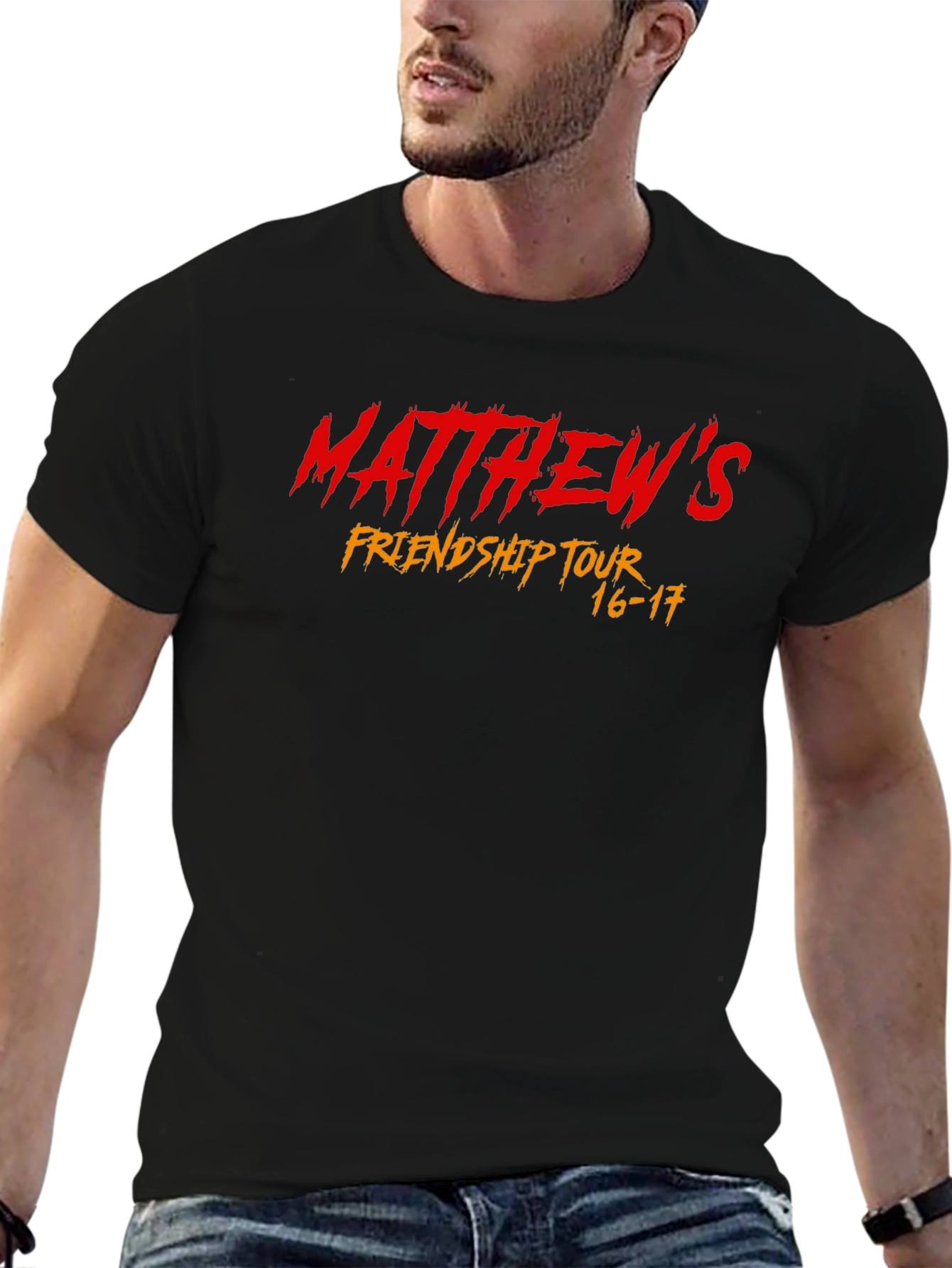 Black Matthew's Friendship Tour T-Shirt view 6