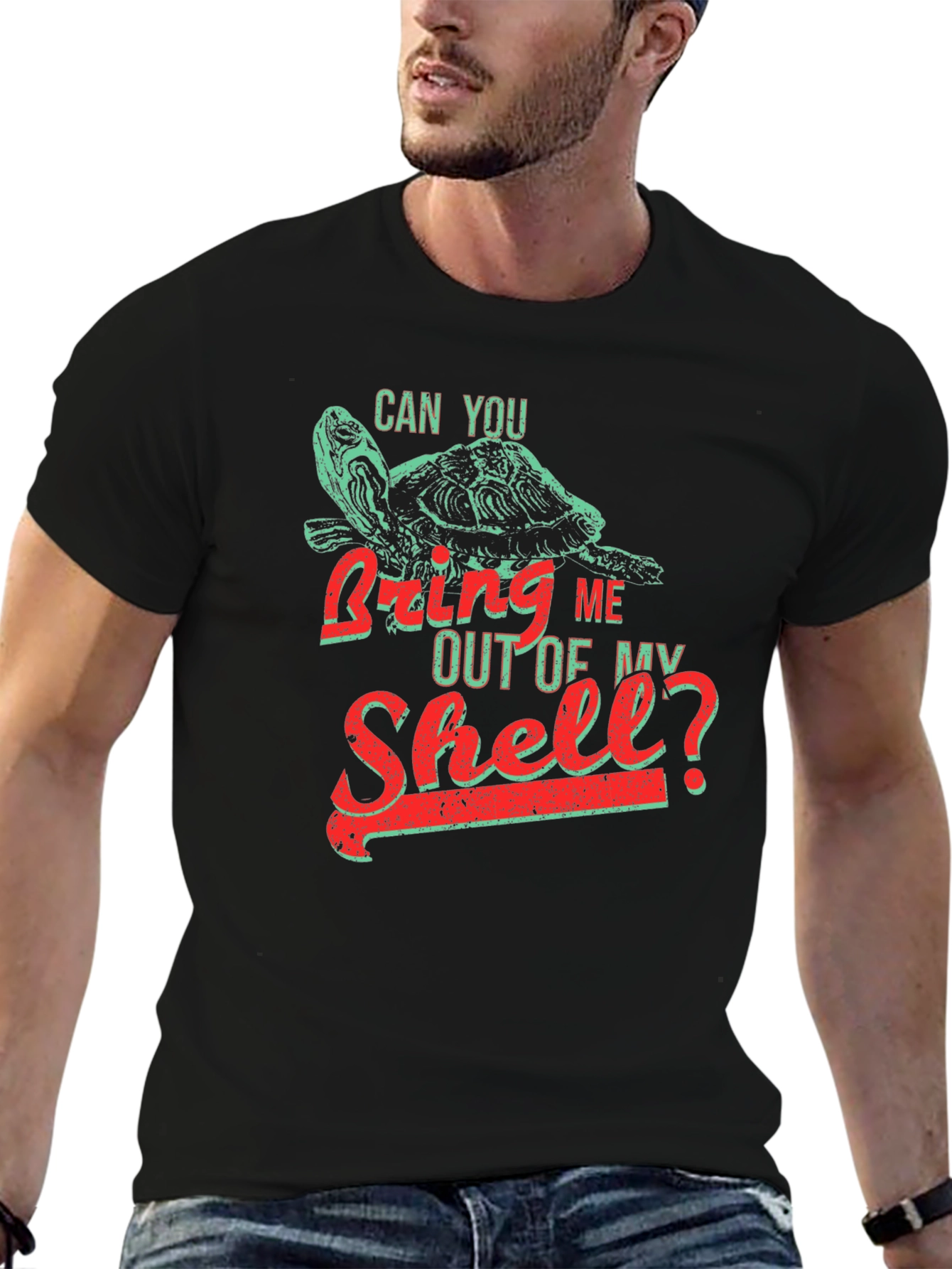 Black Bring Me Out of My Shell T-Shirt view 6
