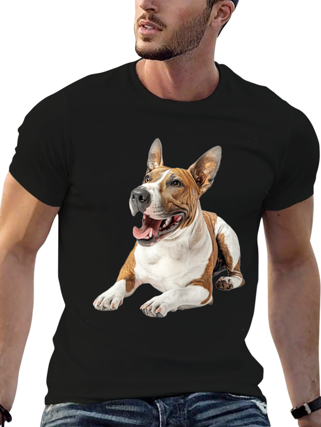 Black Dog Lover T-Shirt - Cute Pet Graphic Tee view 6