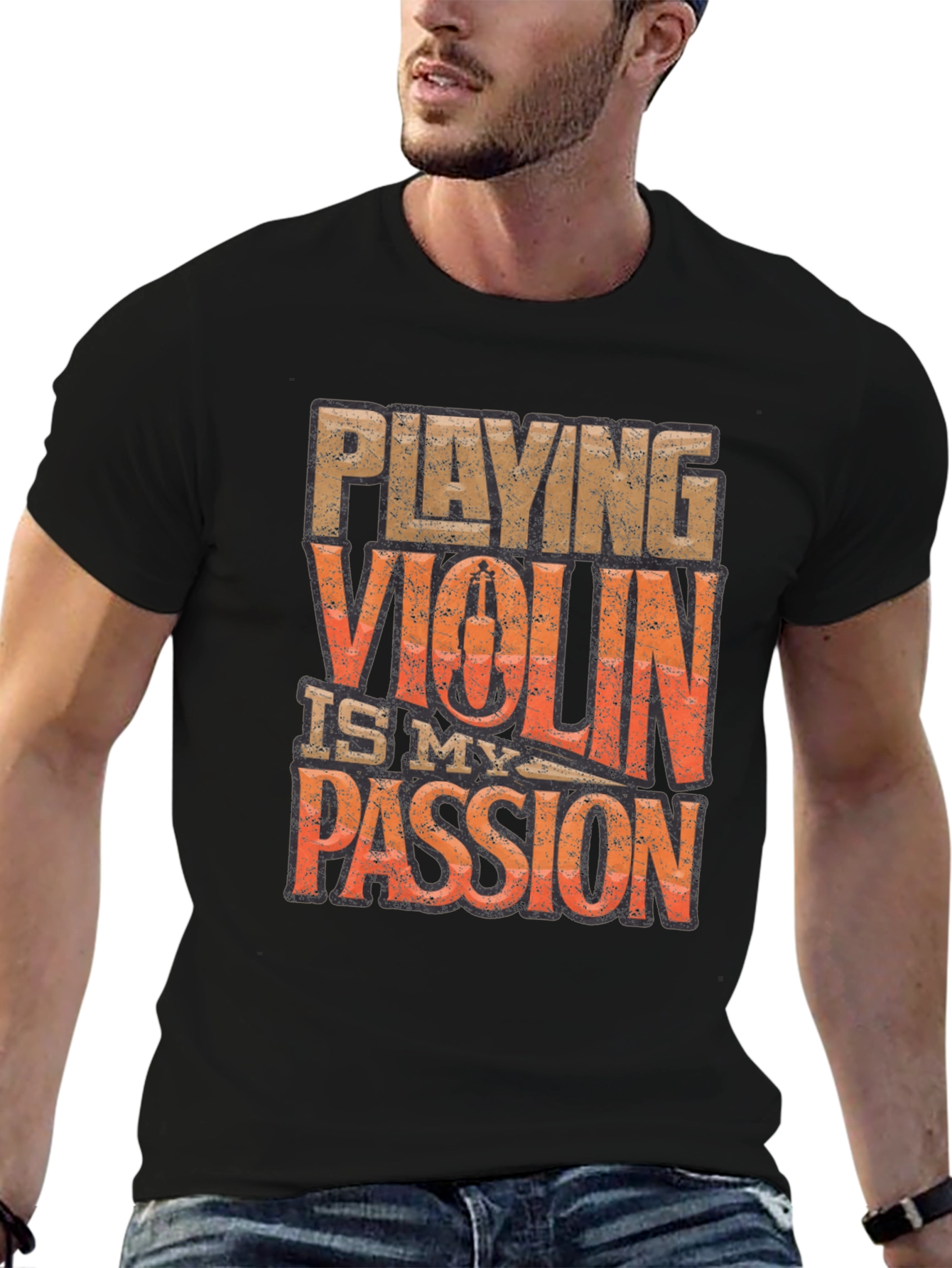 Black Violin Passion Graphic Tee view 6