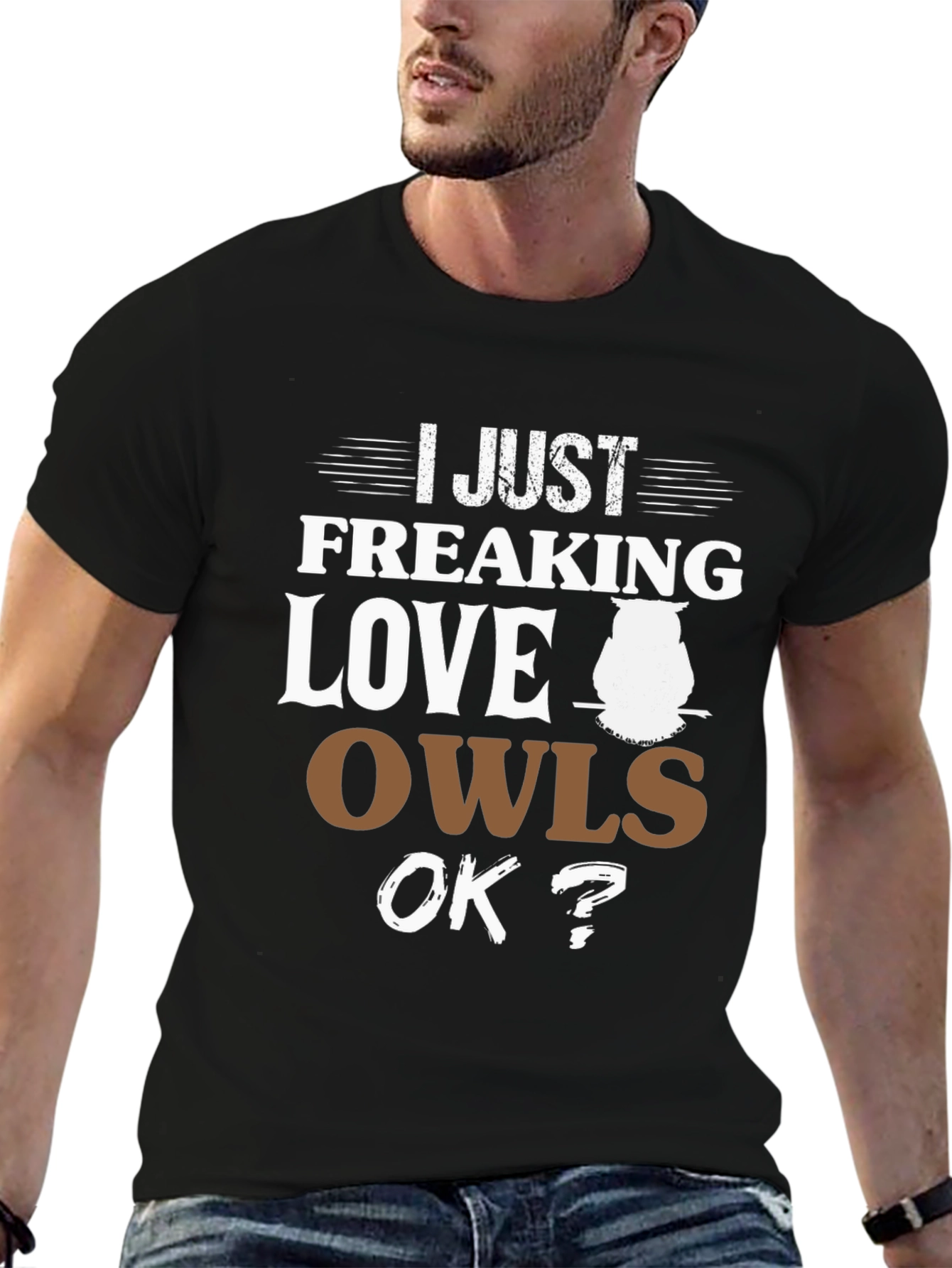I Just Freaking Love Owls T-Shirt - 6