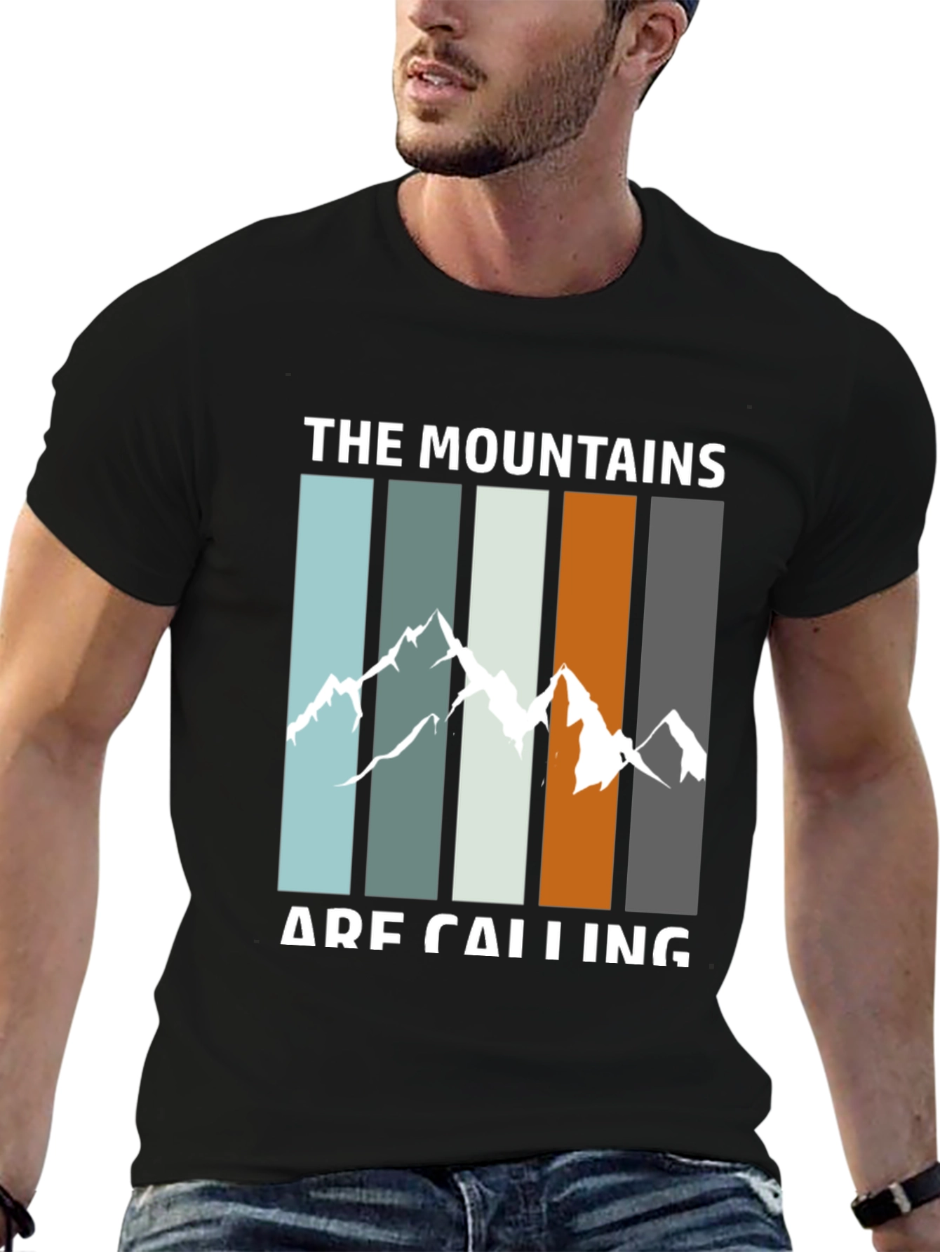 Black Mountains are Calling Graphic Tee view 6