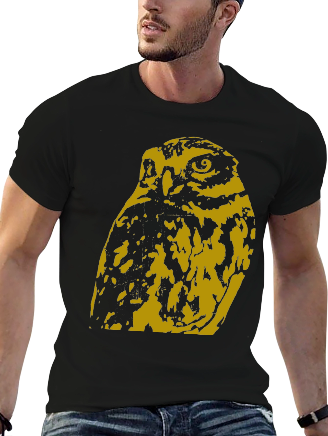 Owl Graphic T-Shirt - Unique Bird Design - 6