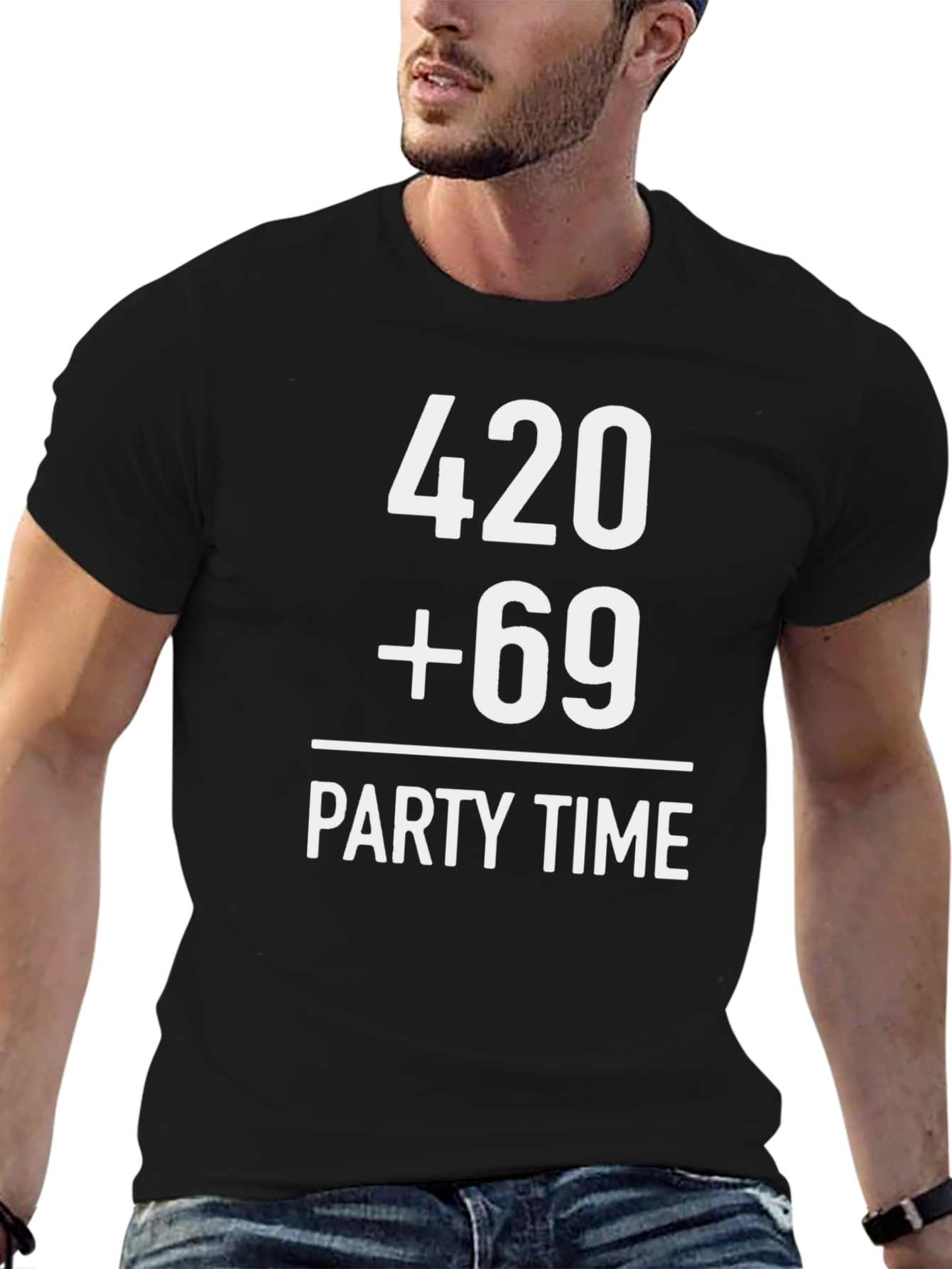 420 + 69 Party Time Graphic T-Shirt - 6