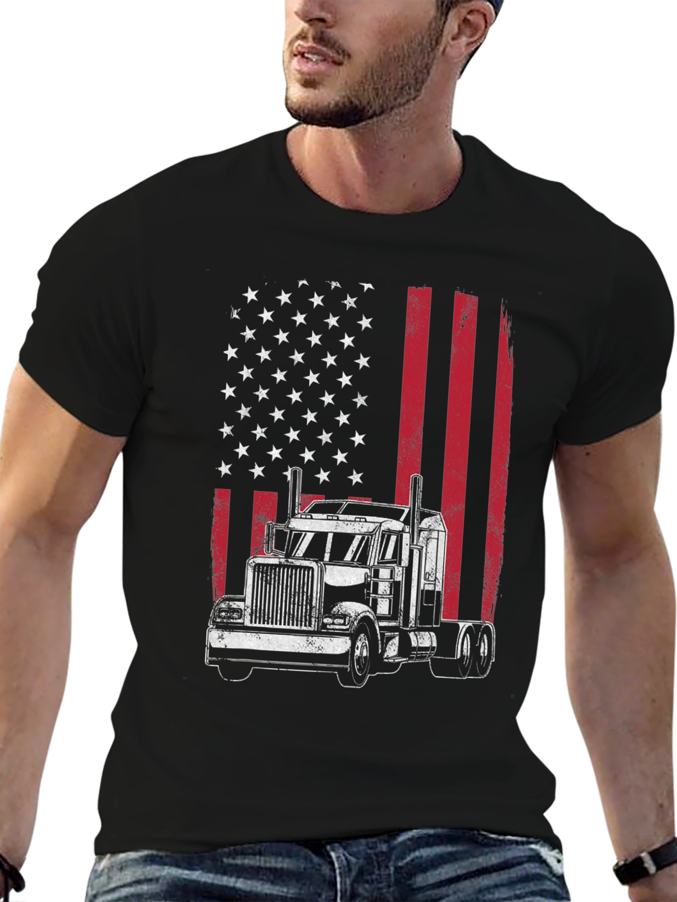 American Trucker Graphic Tee - 6