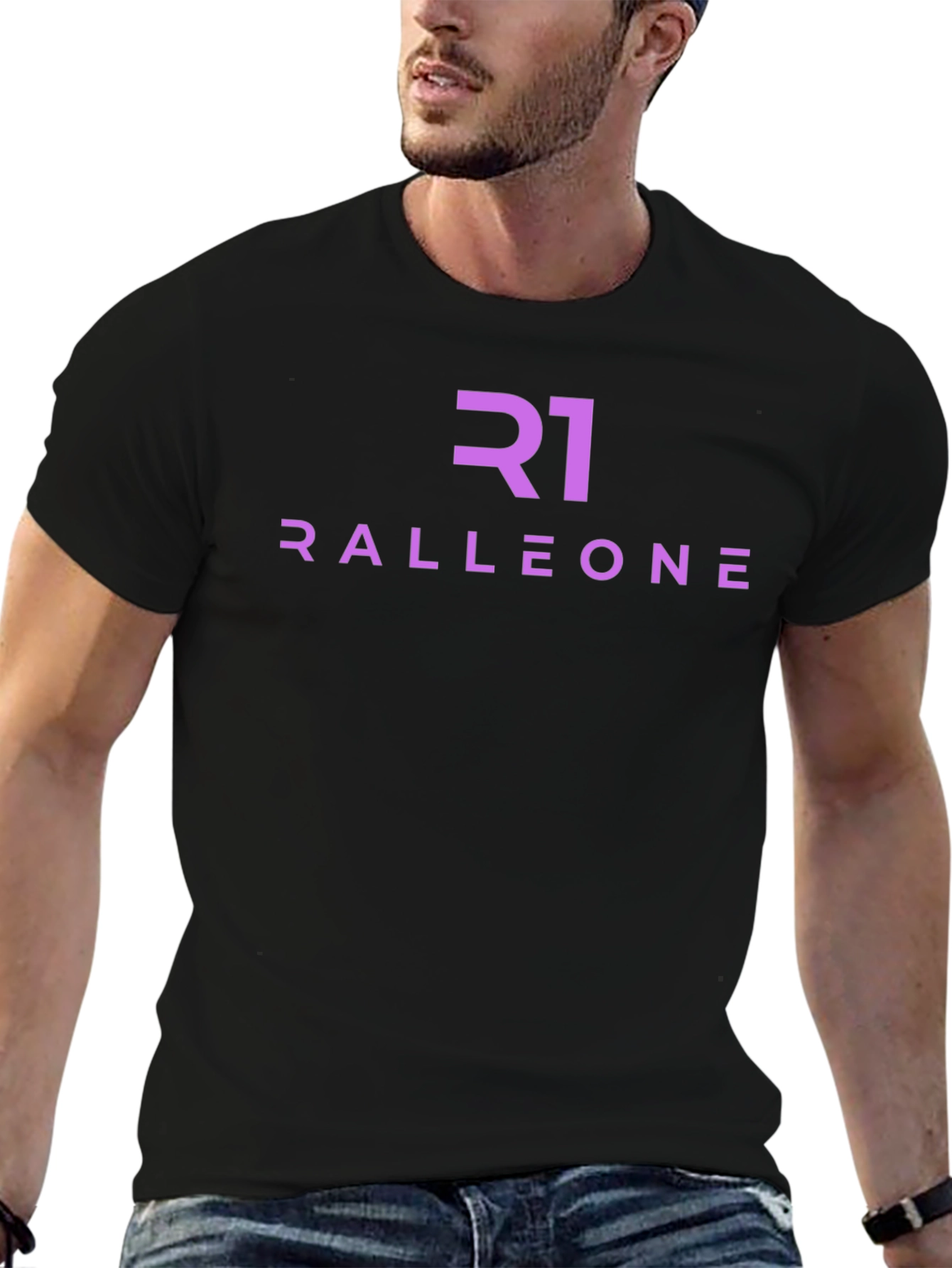 Black Ralleone Graphic Tee - Stylish & Comfortable view 6