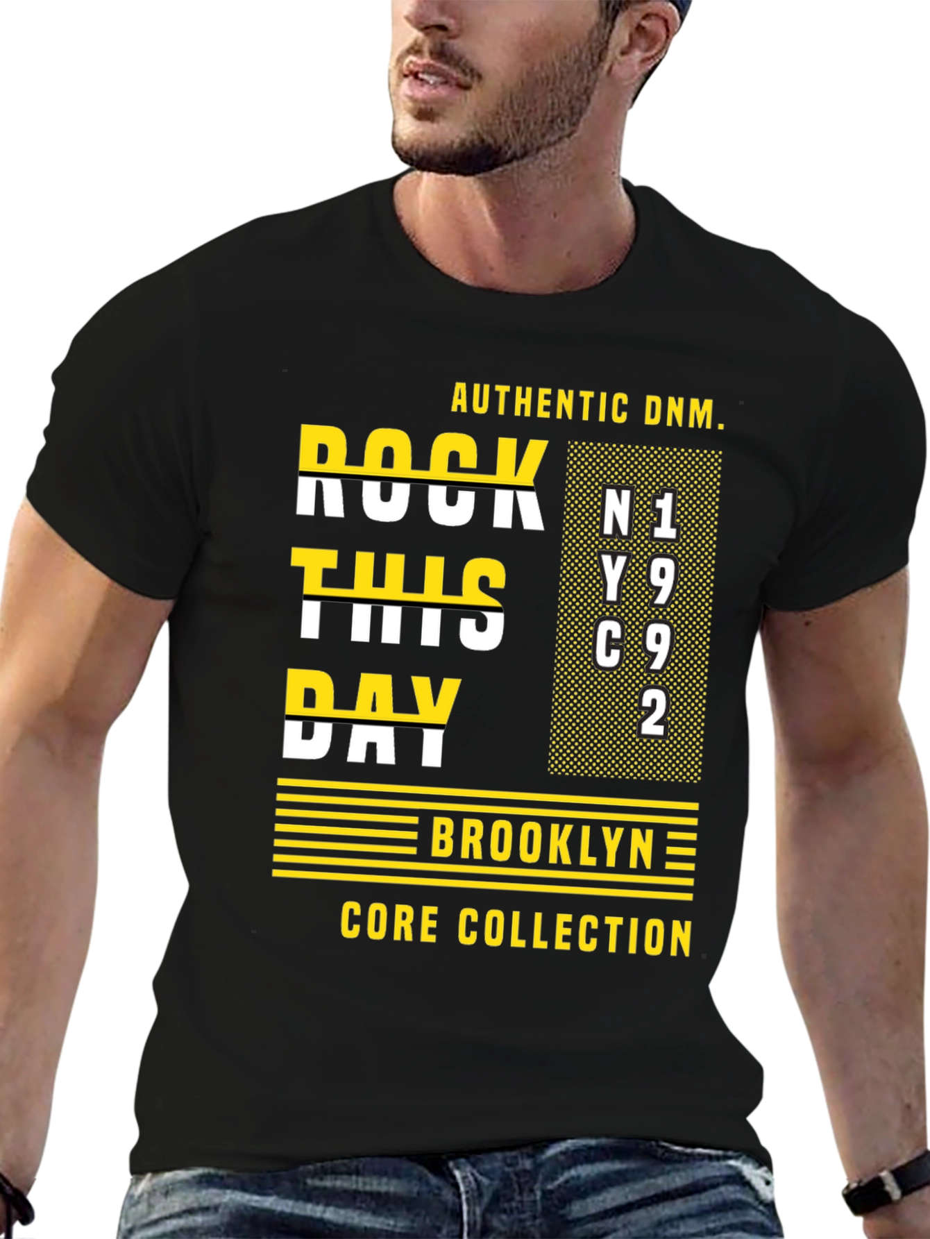 Black Rock This Day Graphic Tee - Brooklyn Core Collection T-Shirt view 6