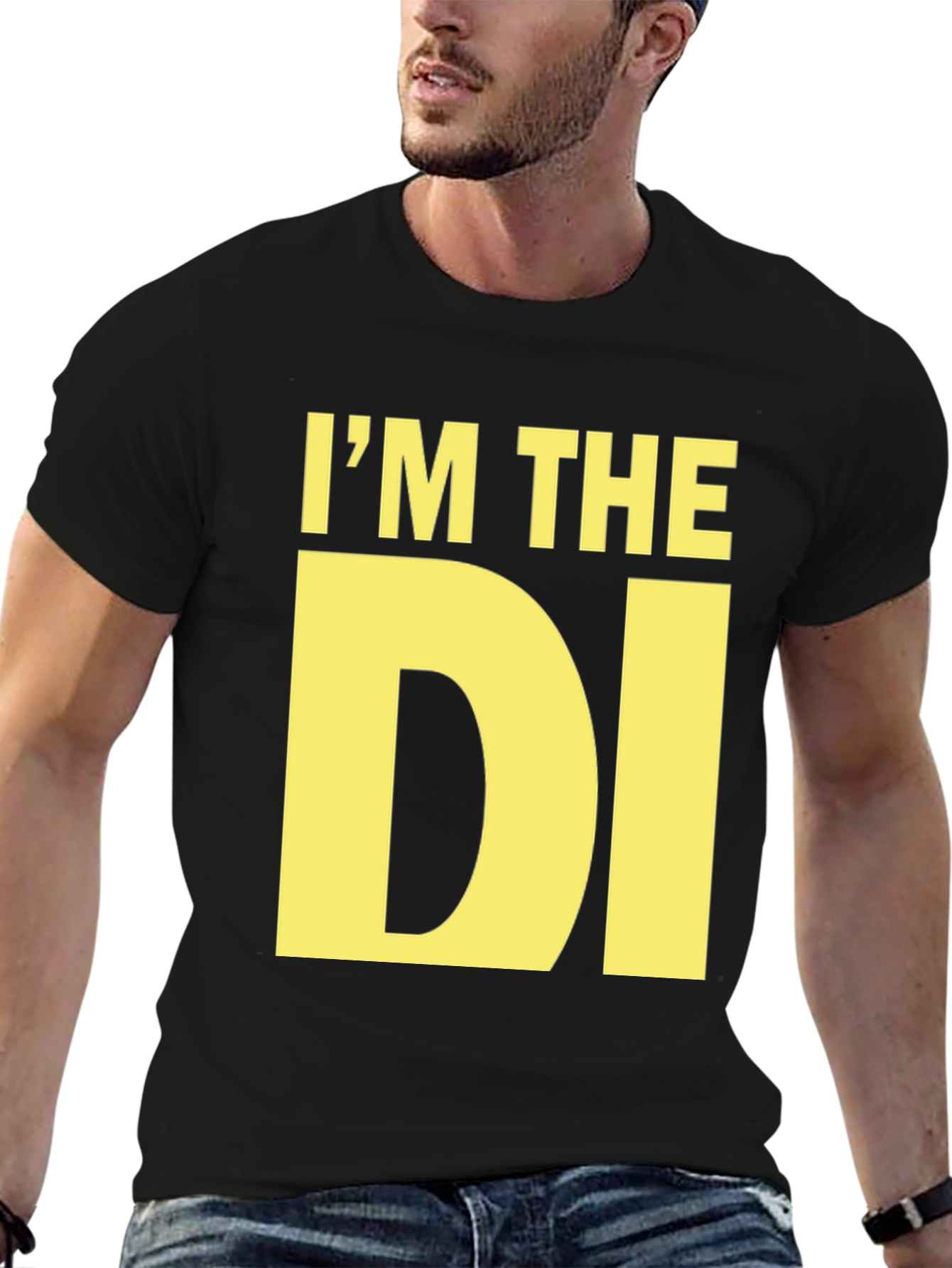 Black I'm the DI Black T-Shirt view 6