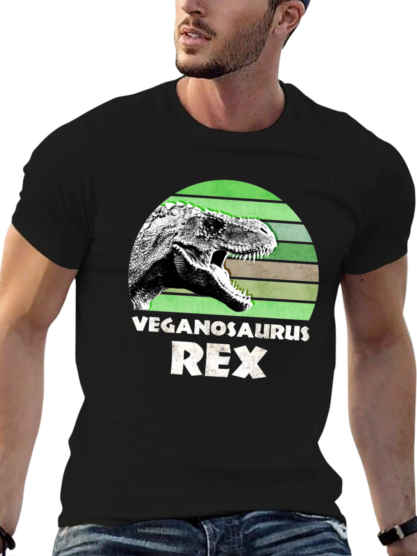 Vegan T-Rex Graphic Tee - 6