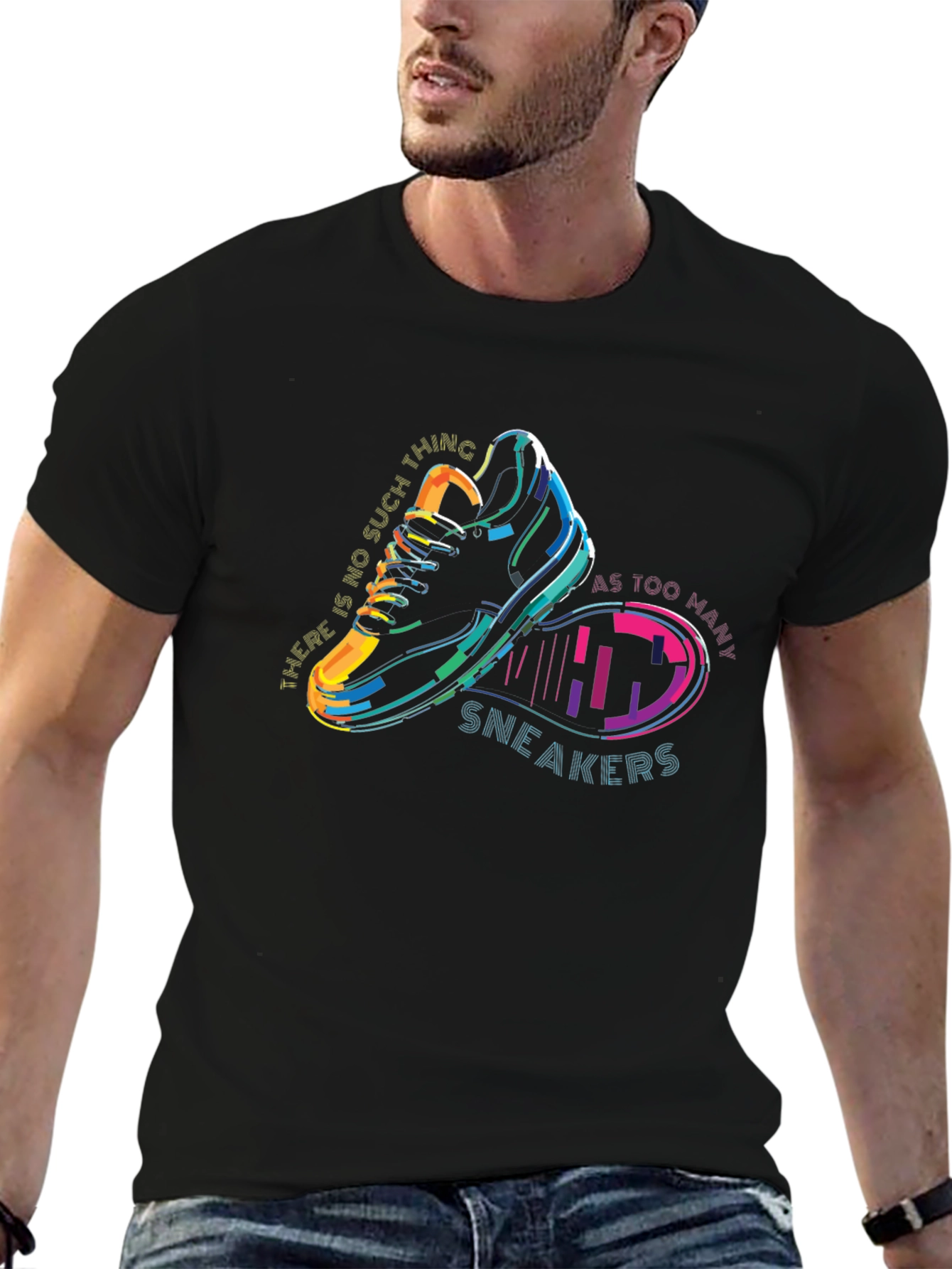 Stylish Sneaker Lover T-Shirt: Too Many Sneakers? - 6