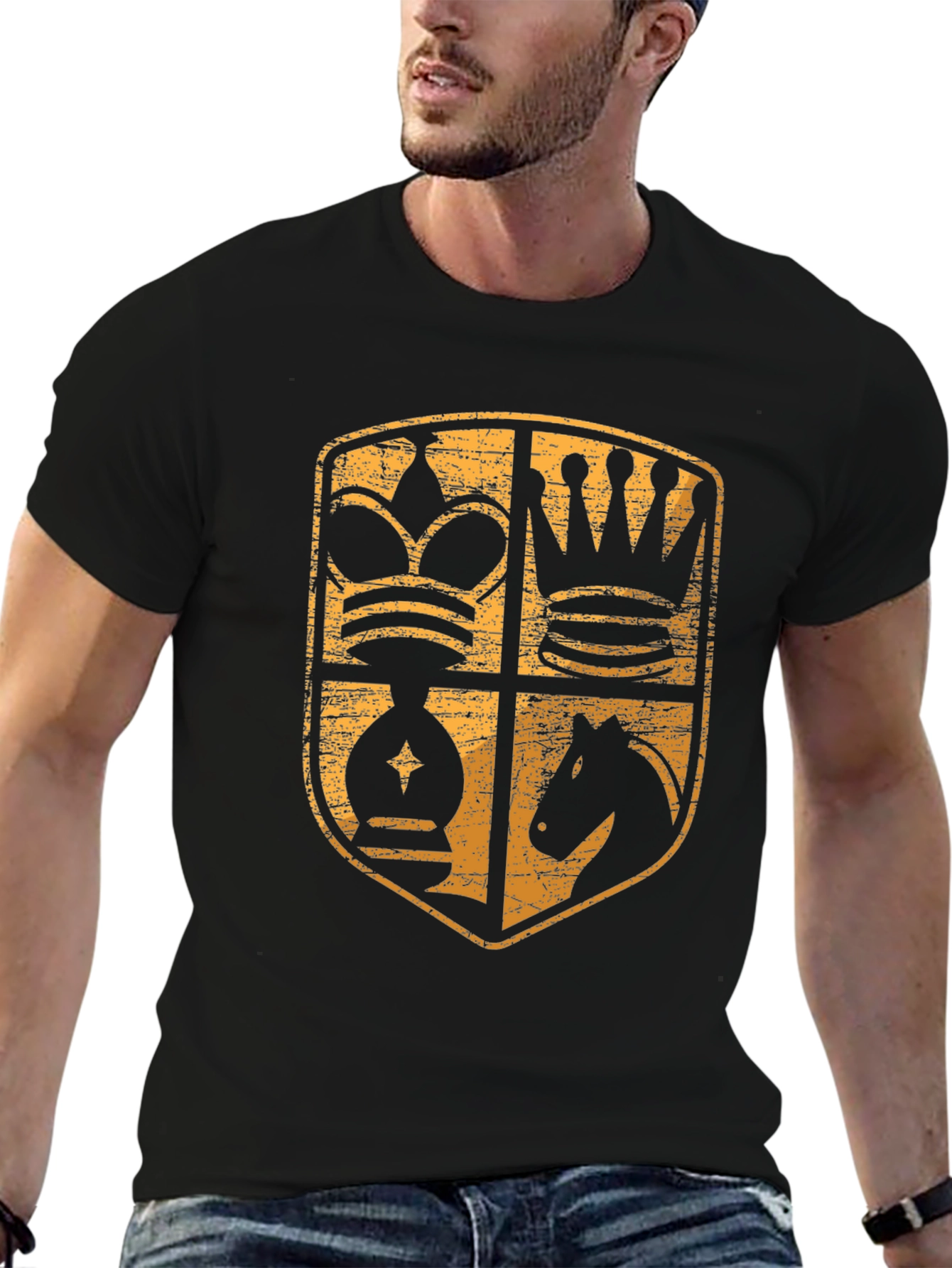 Chess Piece Emblem T-Shirt - 6