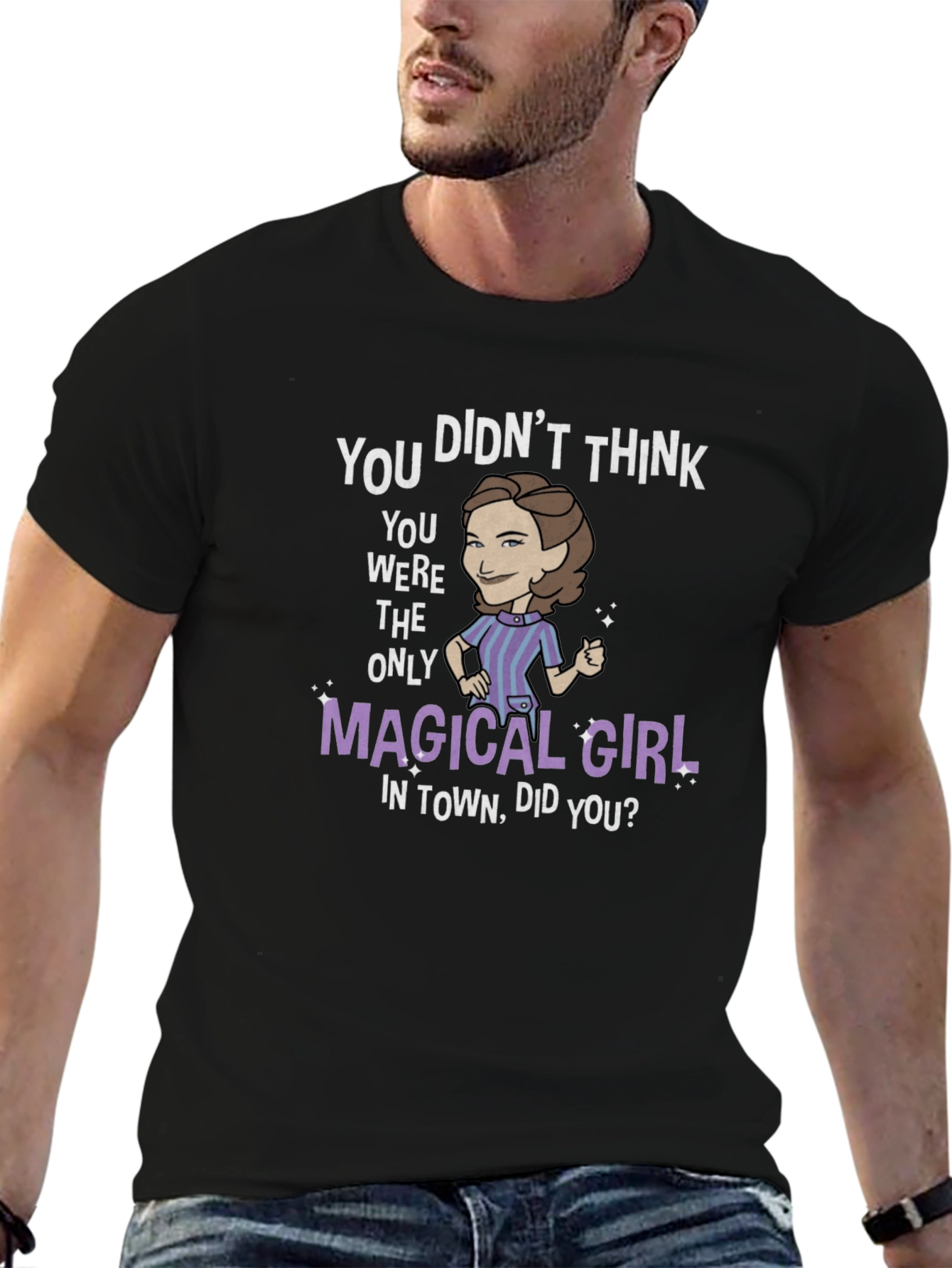 Black Magical Girl T-Shirt - You Didn't Think view 6