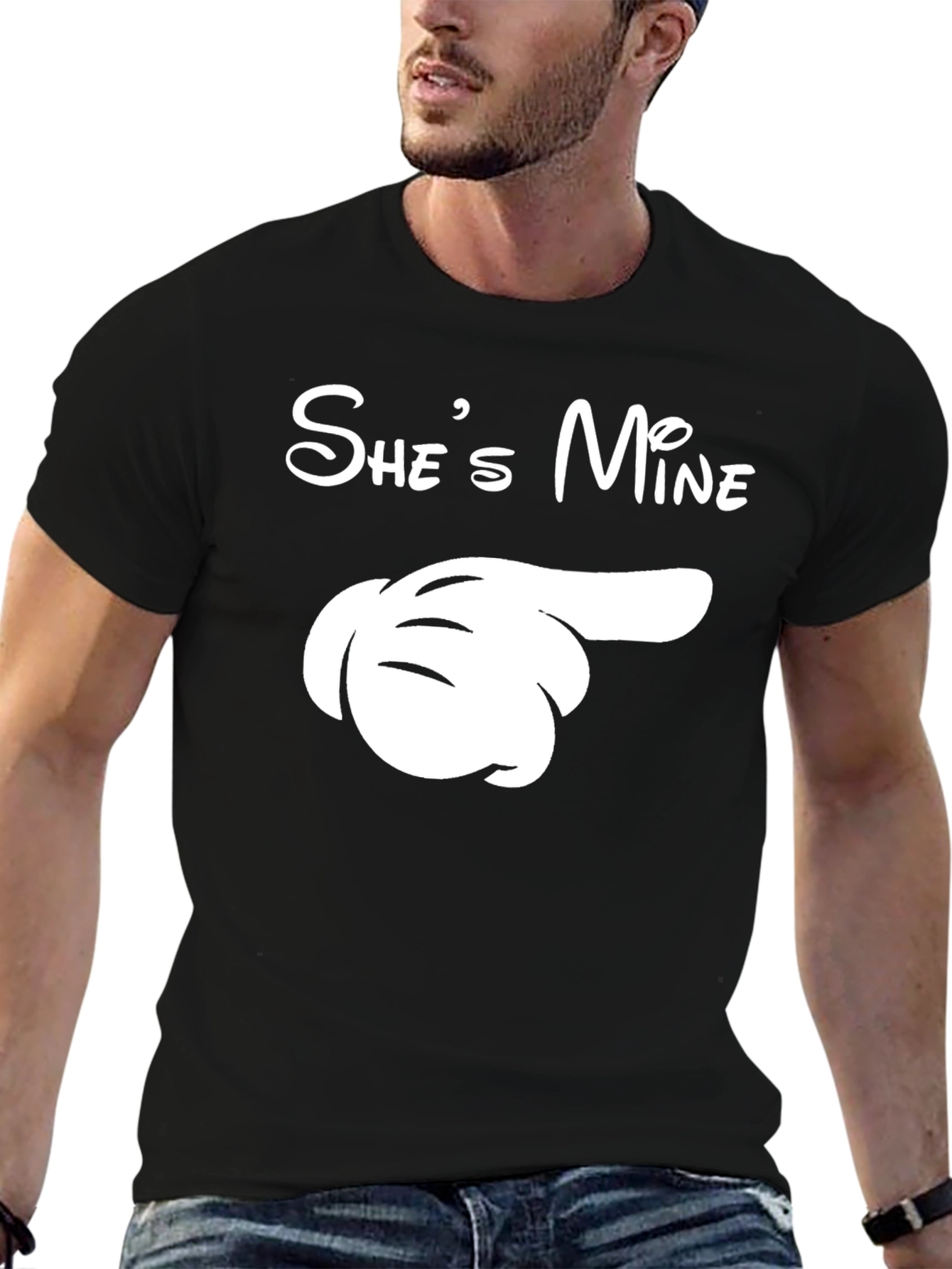 She's Mine Matching Couple T-Shirt - 6