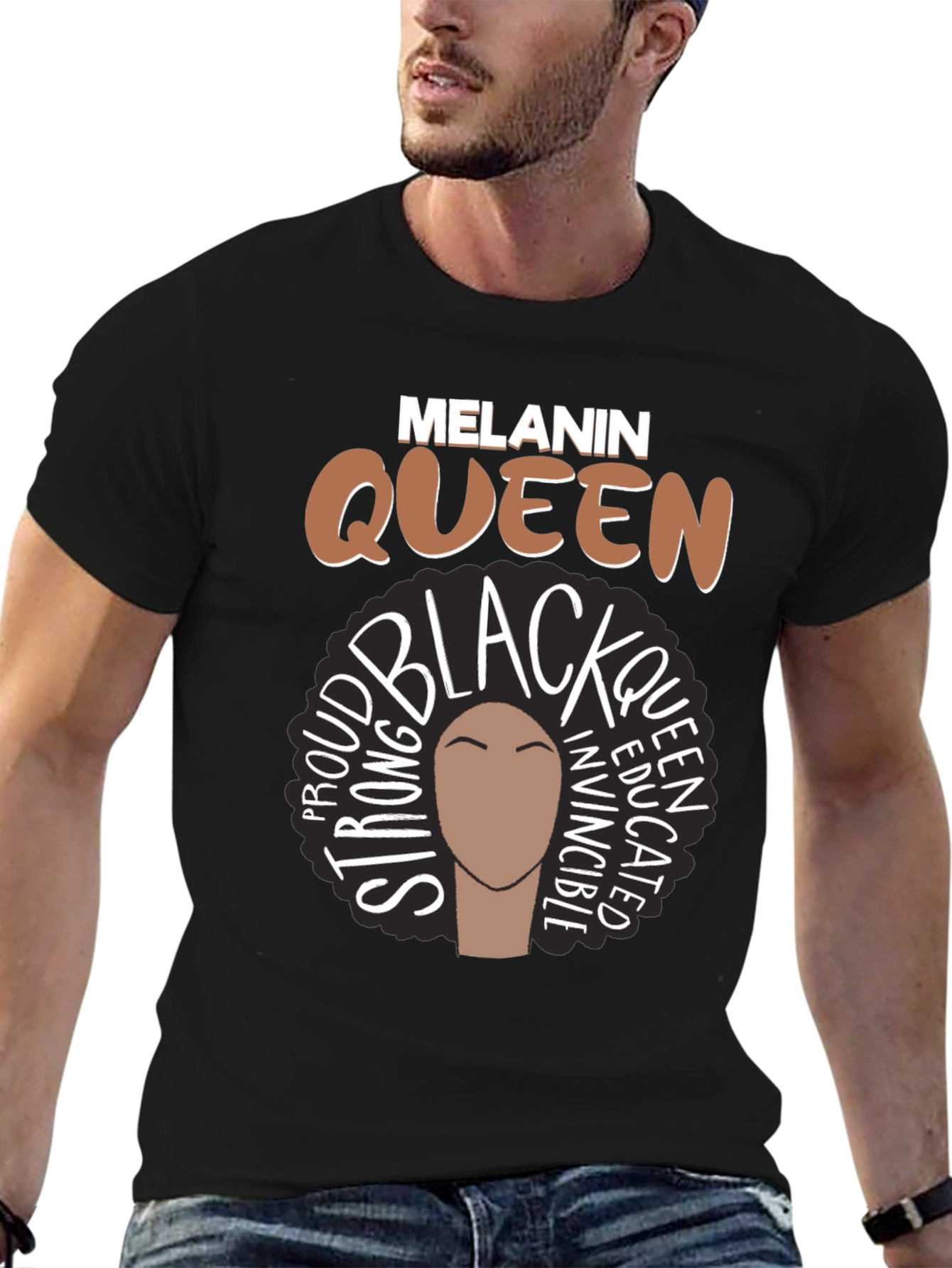 Melanin Queen Black Pride T-Shirt - Empowering Women's Tee - 6