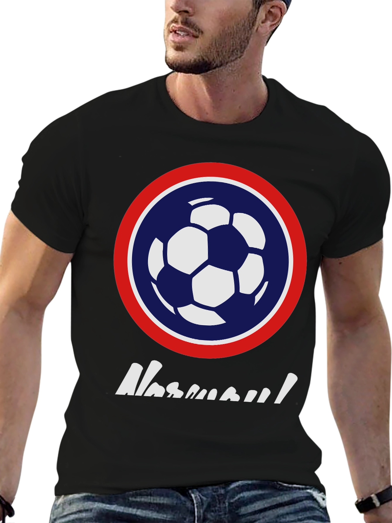 Soccer Ball Graphic Tee - Casual Sportswear - 6