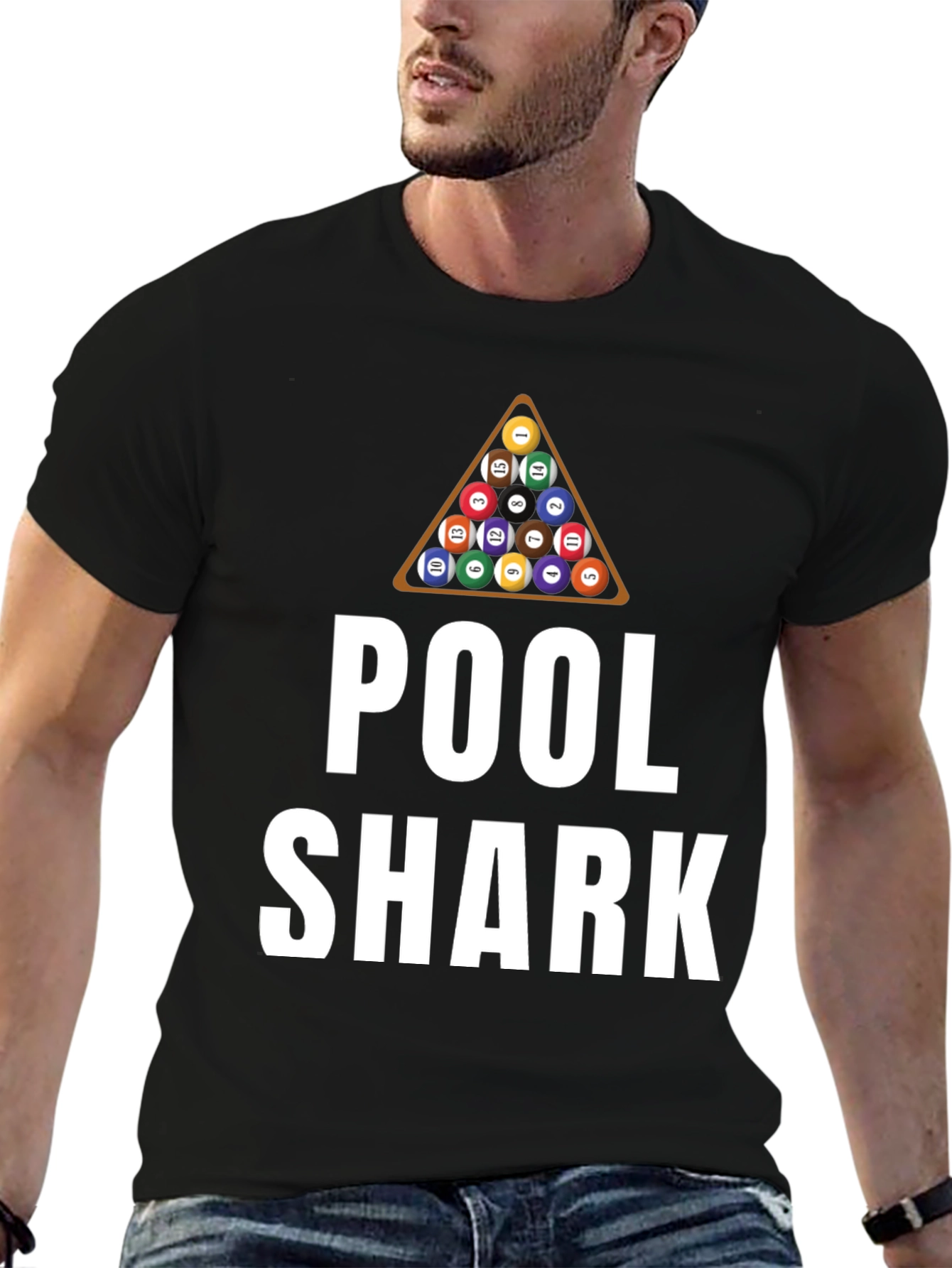 Pool Shark T-Shirt - Billiards Graphic Tee - 6