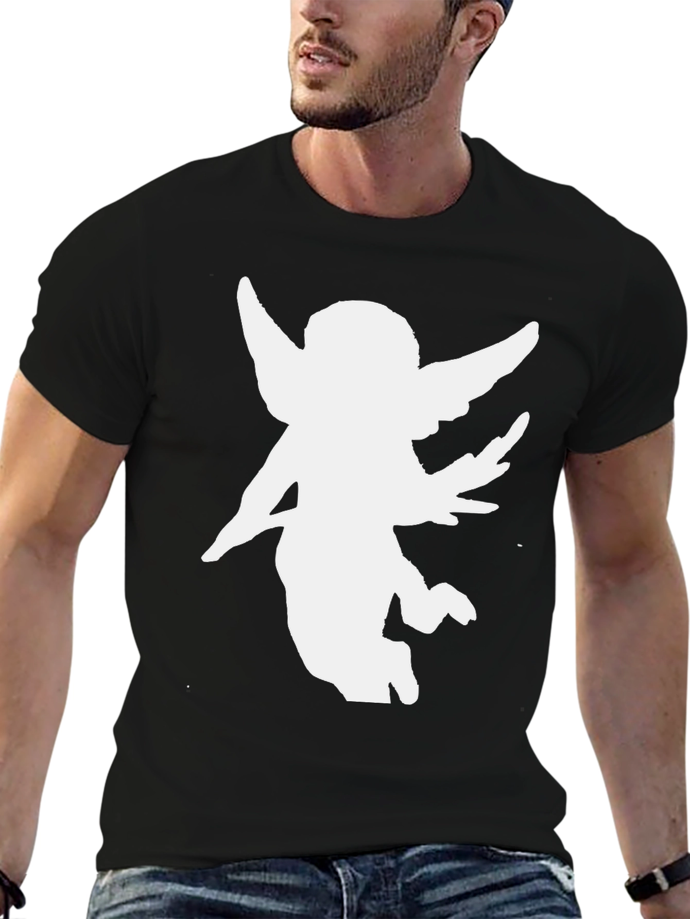 Black Black Cupid T-Shirt view 6