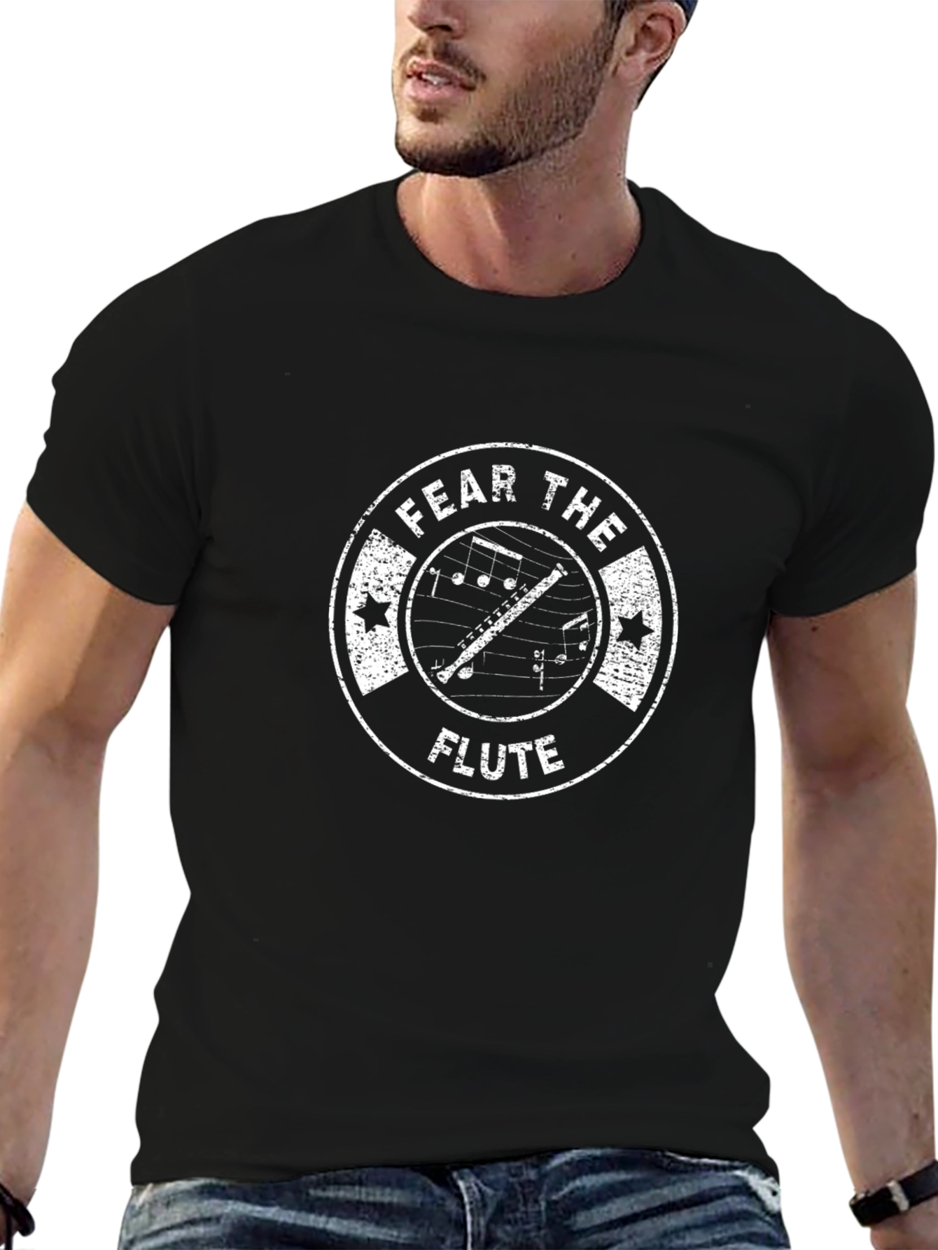 Fear The Flute - Funny Musician's T-Shirt - 6