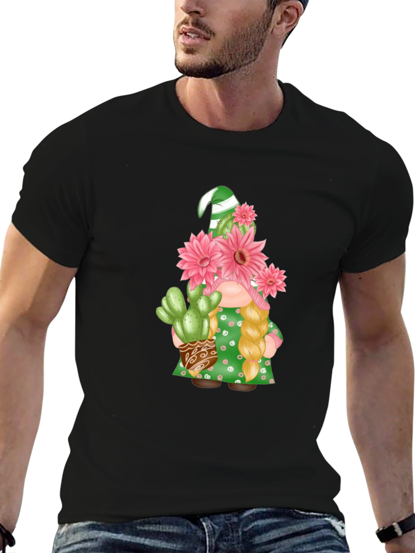 Gnome Cactus Shirt - Desert Lover Apparel - 6