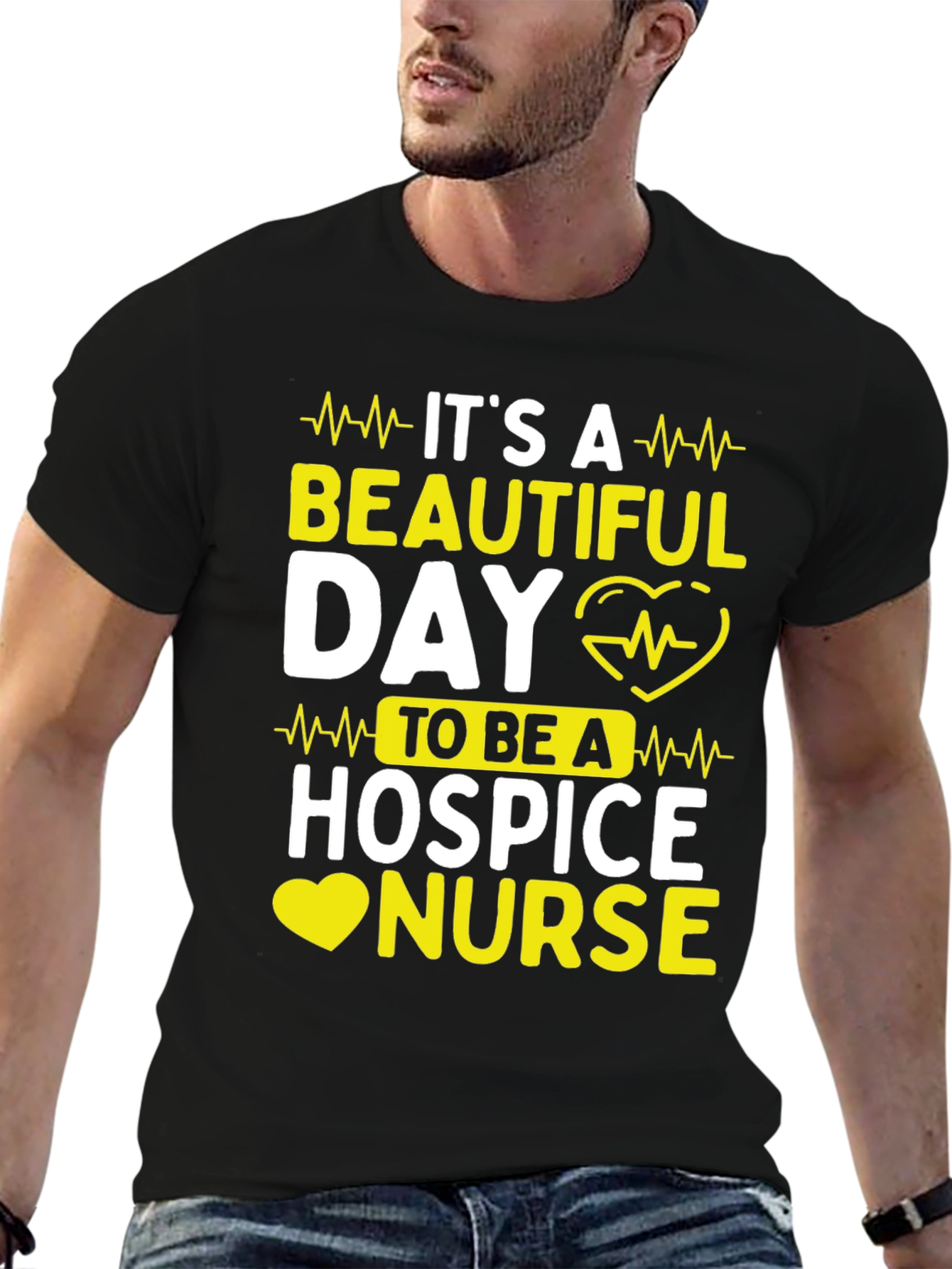 Beautiful Day Hospice Nurse T-Shirt - 6