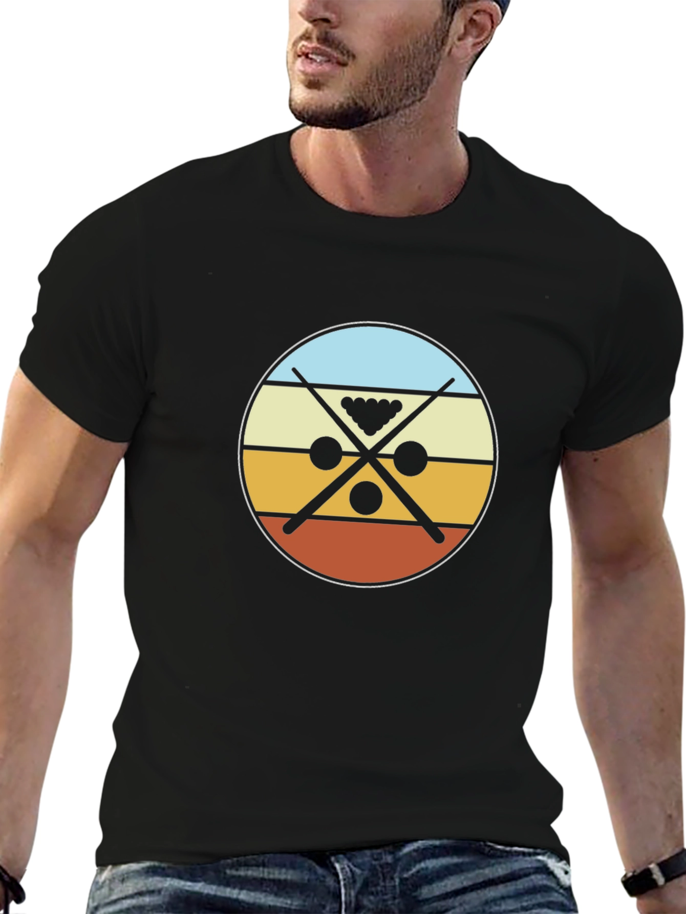 Retro Billiards T-Shirt: Pool Hall Style - 6