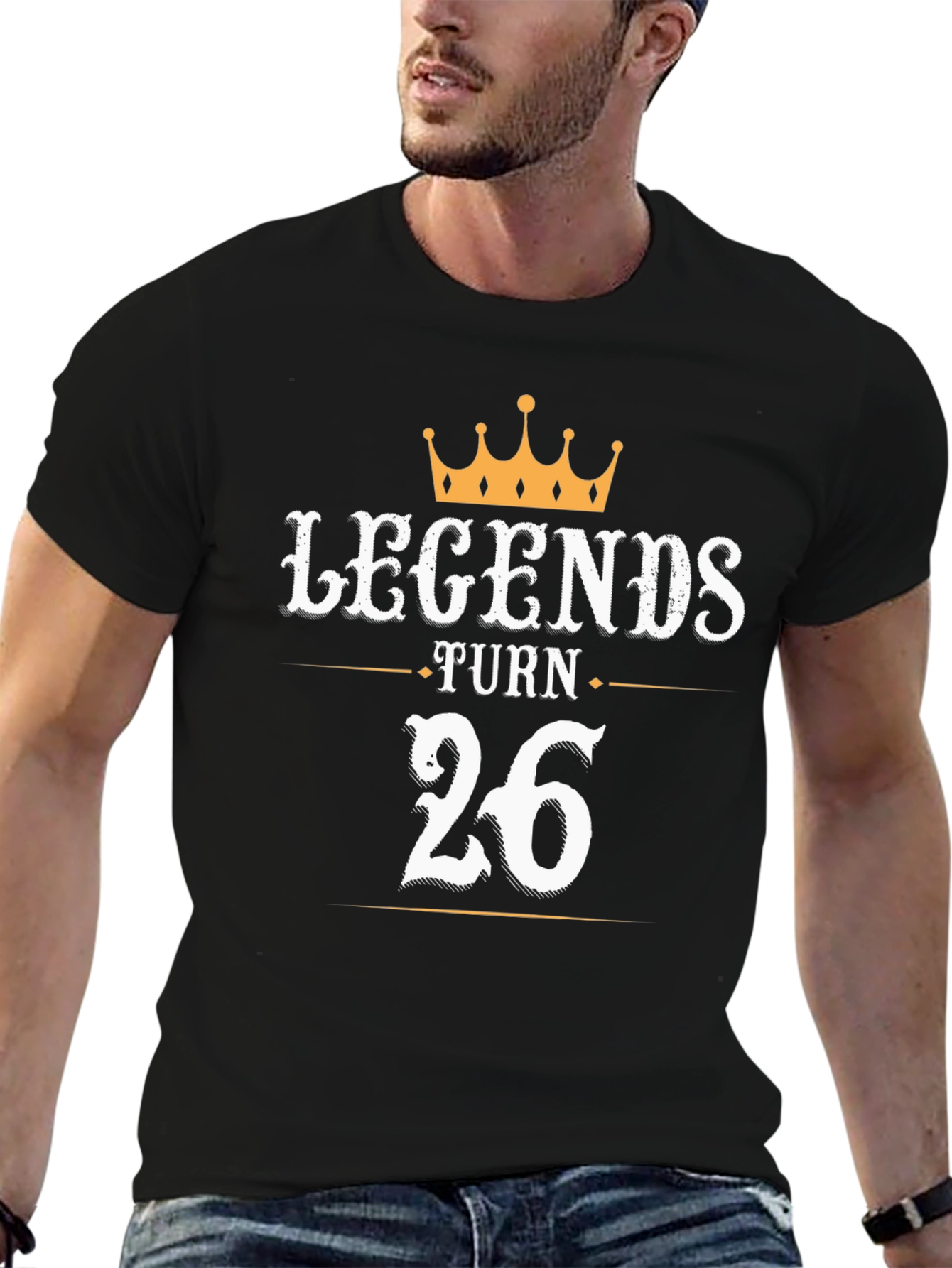 Legends Turn 26 T-Shirt - Birthday Gift - 6