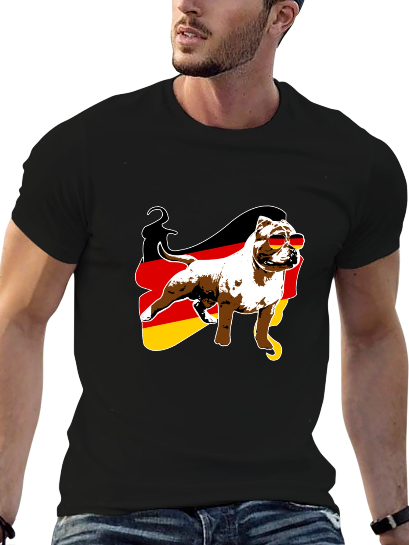 German Flag Pitbull T-Shirt - 6