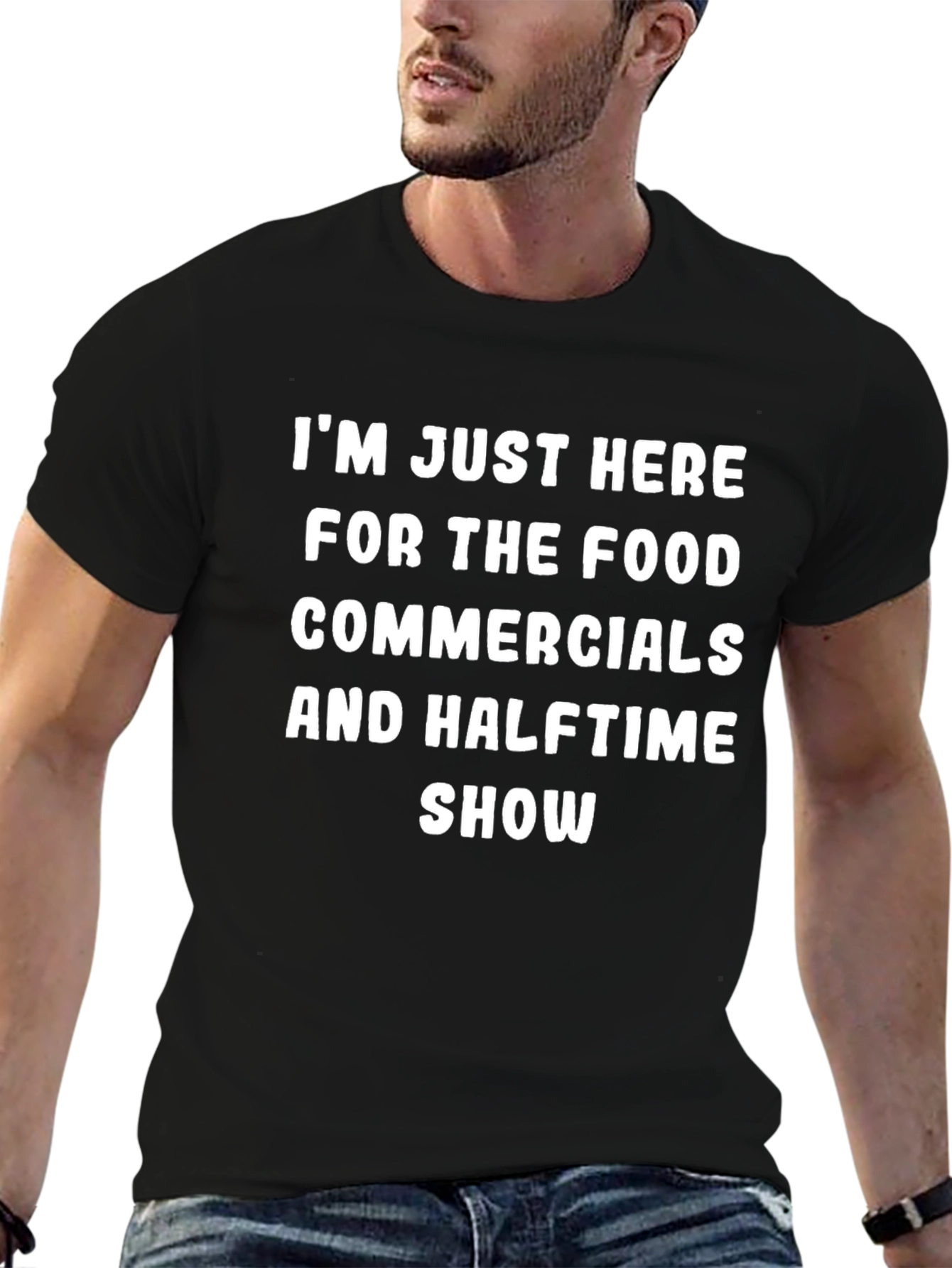Black Food & Halftime Show T-Shirt view 6