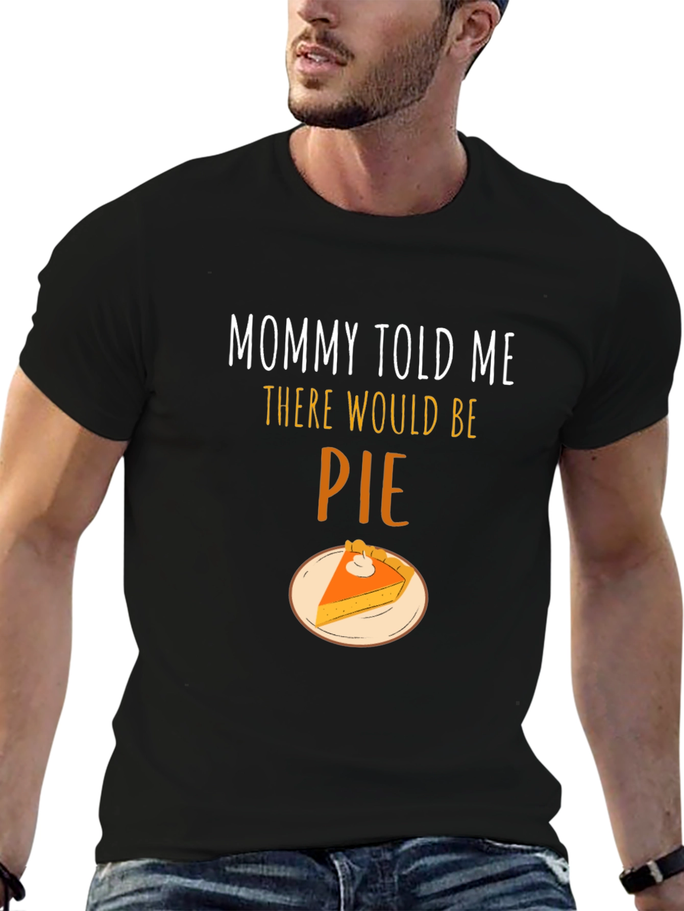 Black Mommy Told Me There Would Be Pie T-Shirt view 6