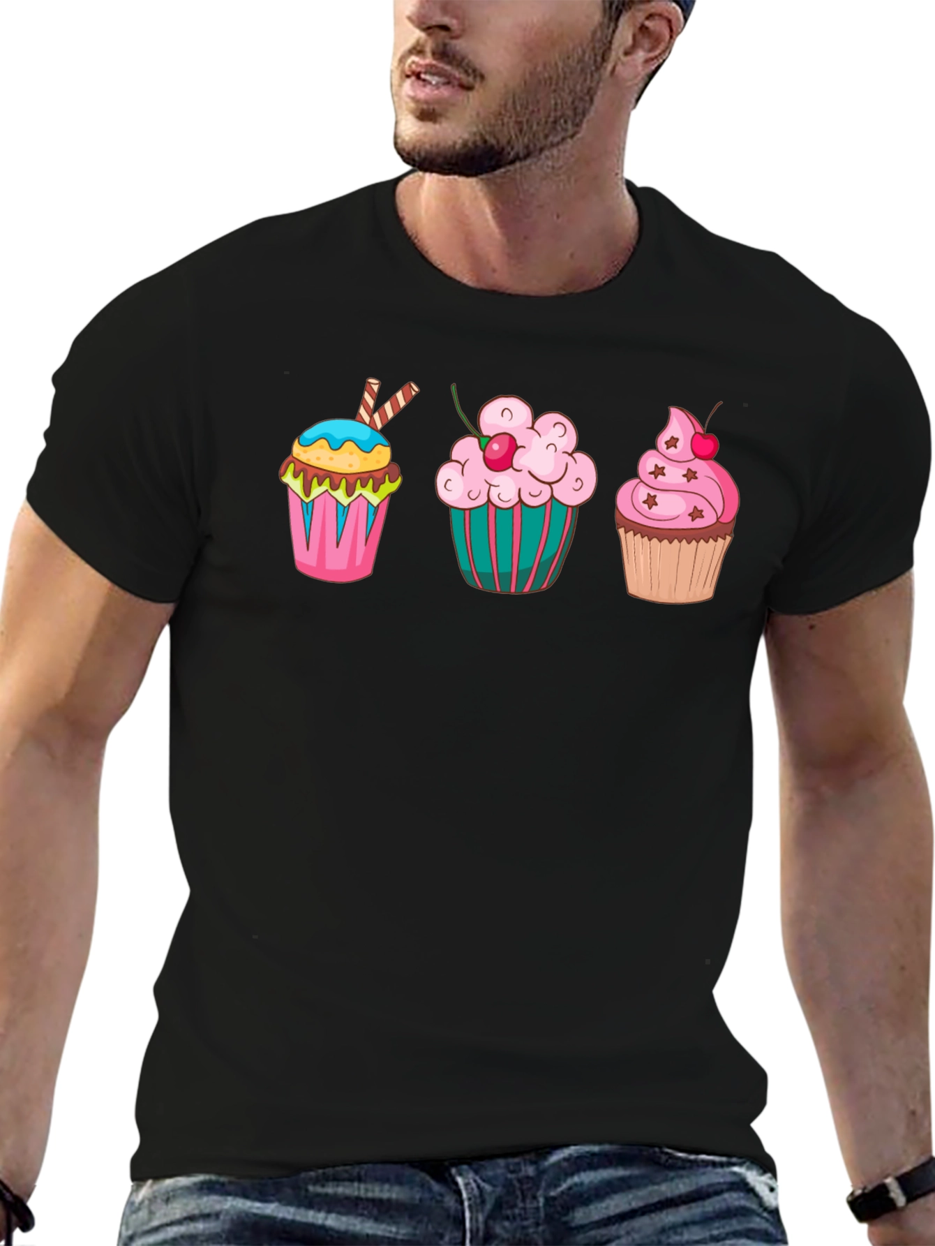 Sweet Treat Graphic Tee - Cupcake Lover's T-Shirt - 6