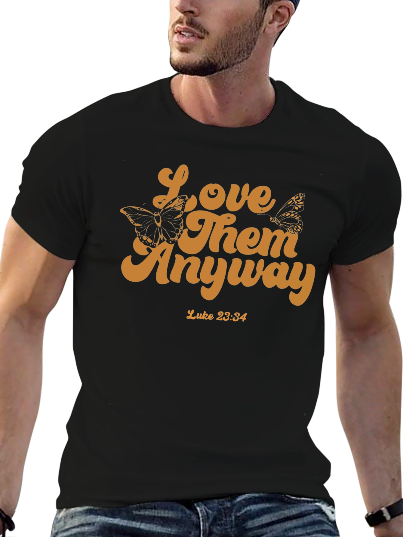 Black Love Them Anyway T-Shirt view 6
