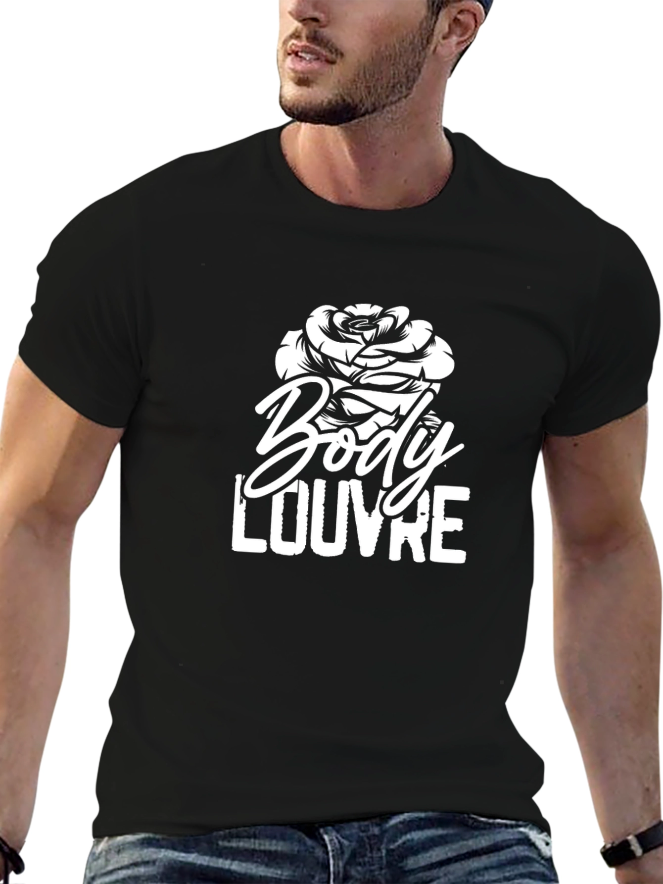 Black Body Louvre Graphic Tee - Black view 6