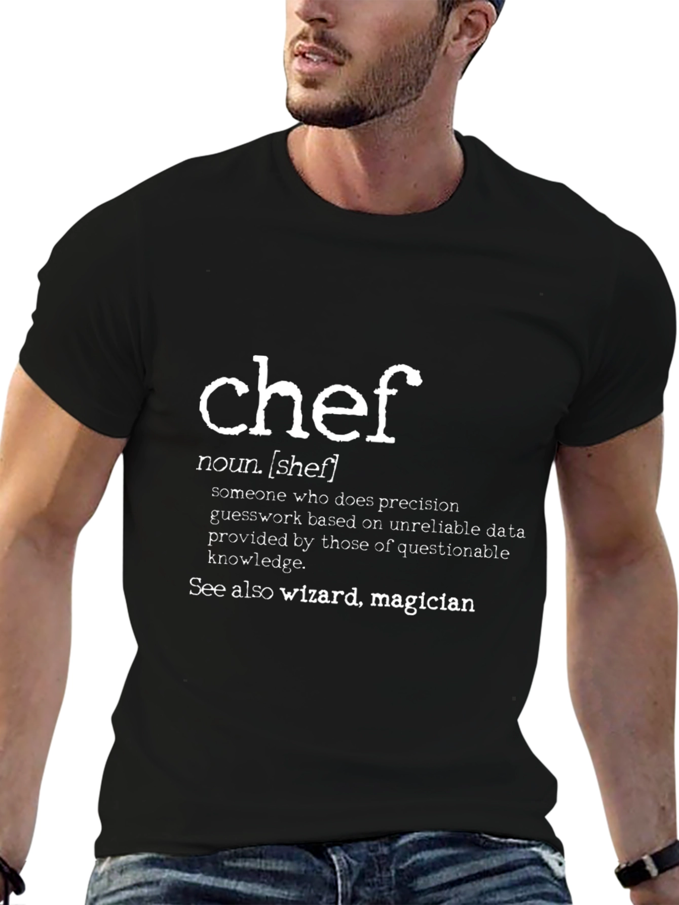 Chef Definition T-Shirt - Culinary Wizard Wear - 6