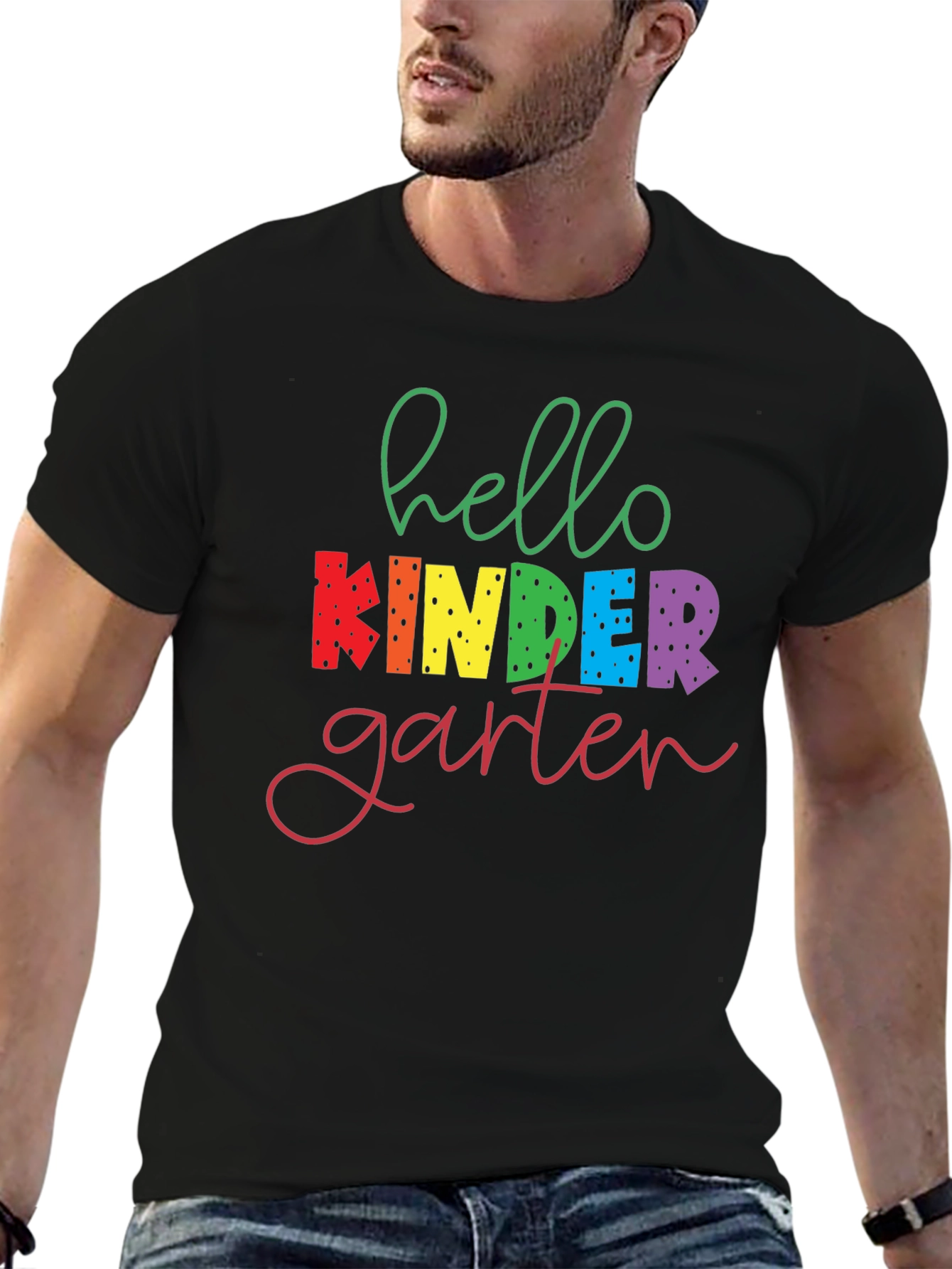 Hello Kindergarten Teacher T-Shirt - 6