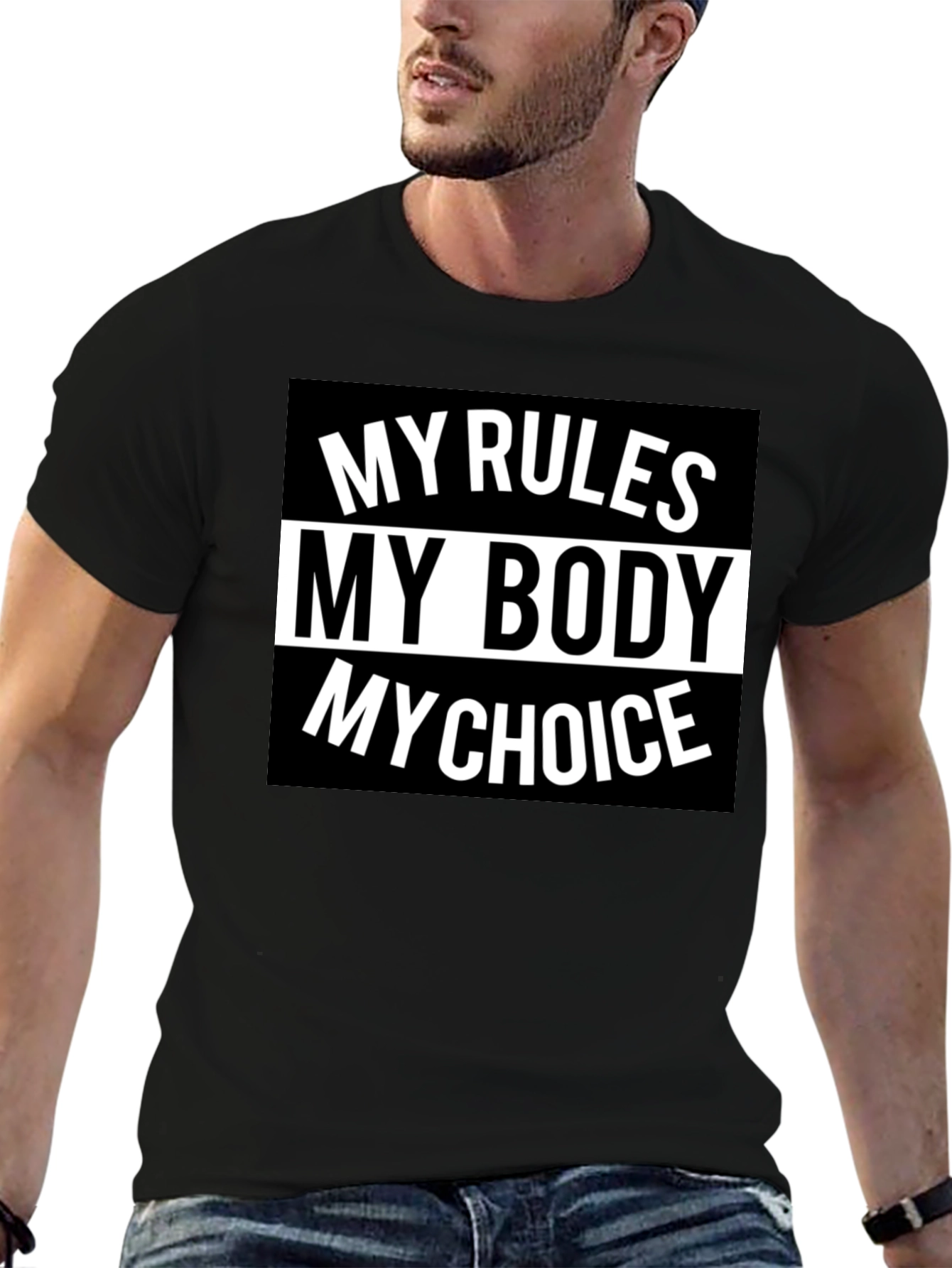 Black My Body, My Choice Graphic Tee view 6