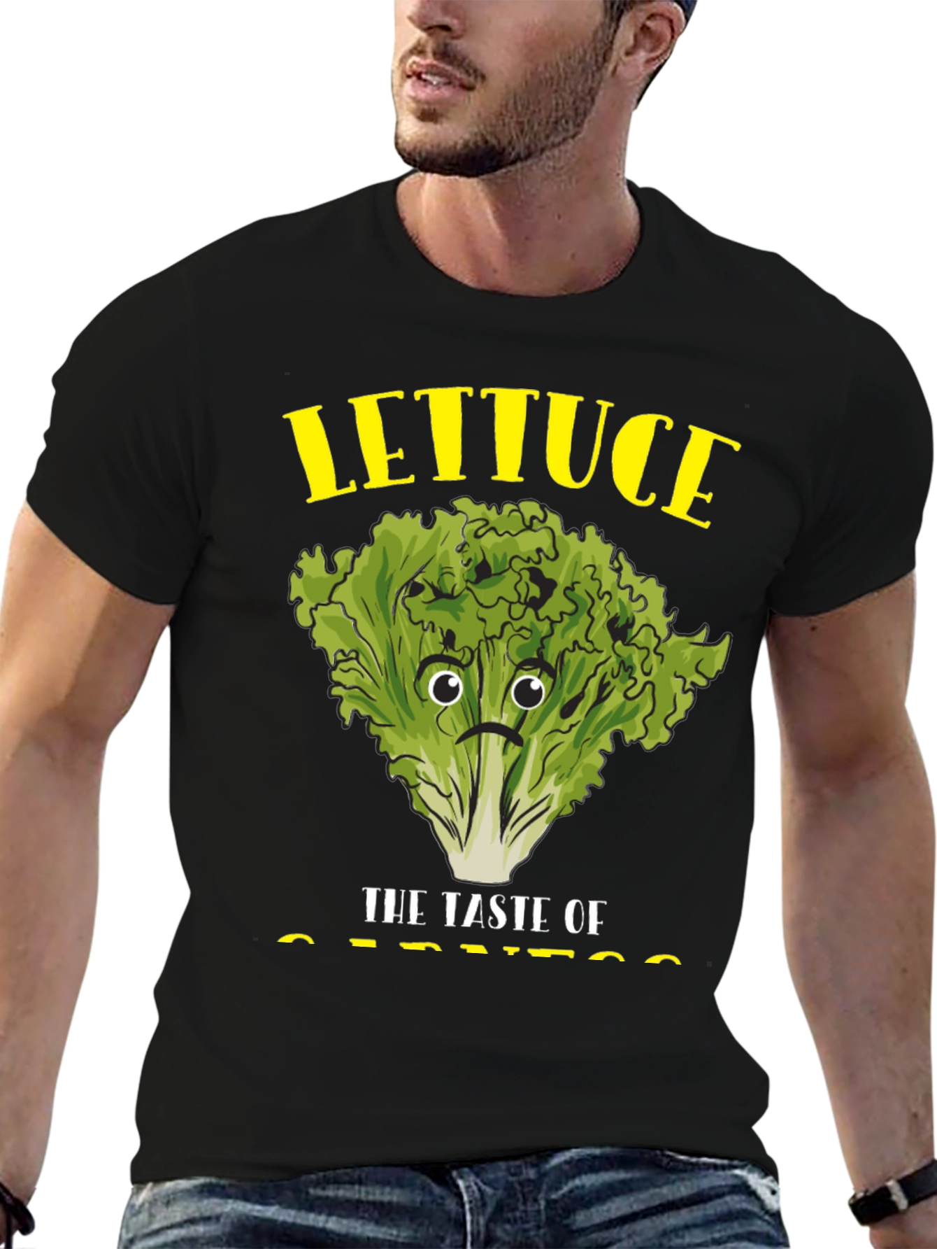 Black Lettuce Taste of Sadness Black T-Shirt view 6