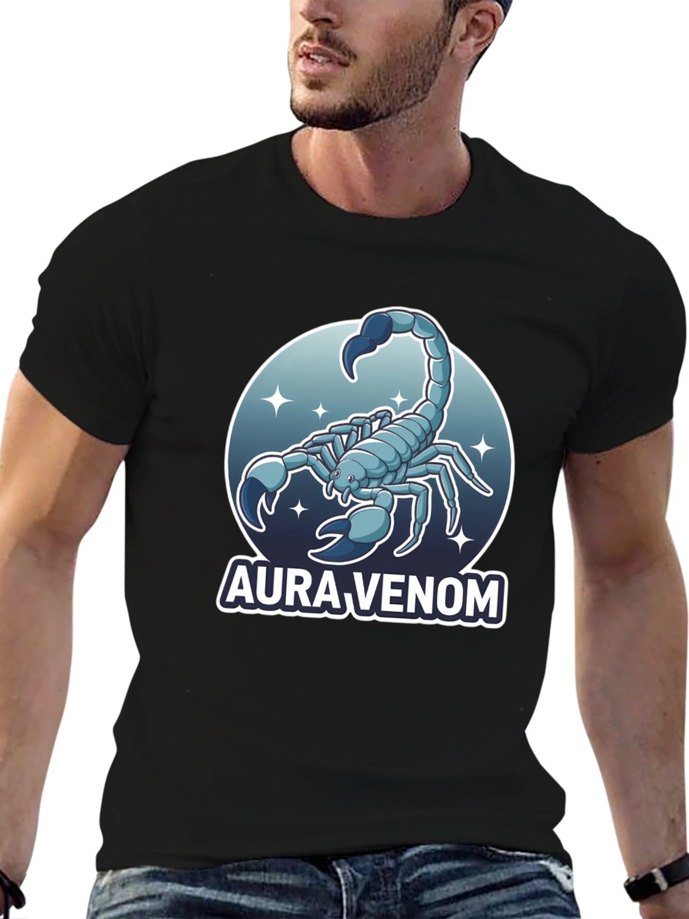 Aura Venom Scorpion Graphic T-Shirt - Stylish Men's Tee - 6