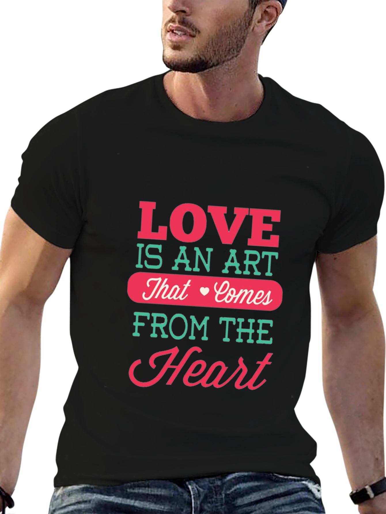 Black Love is an Art T-Shirt view 6