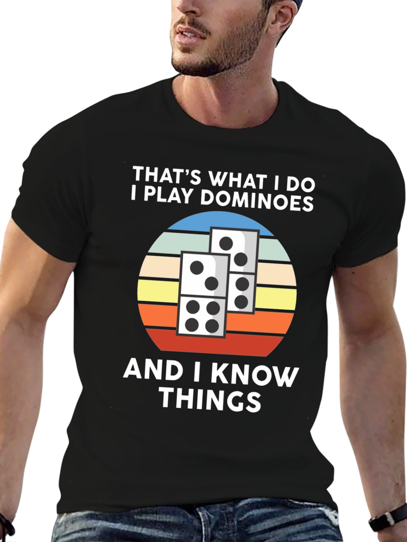 Black Dominoes T-Shirt: That's What I Do Tee view 6