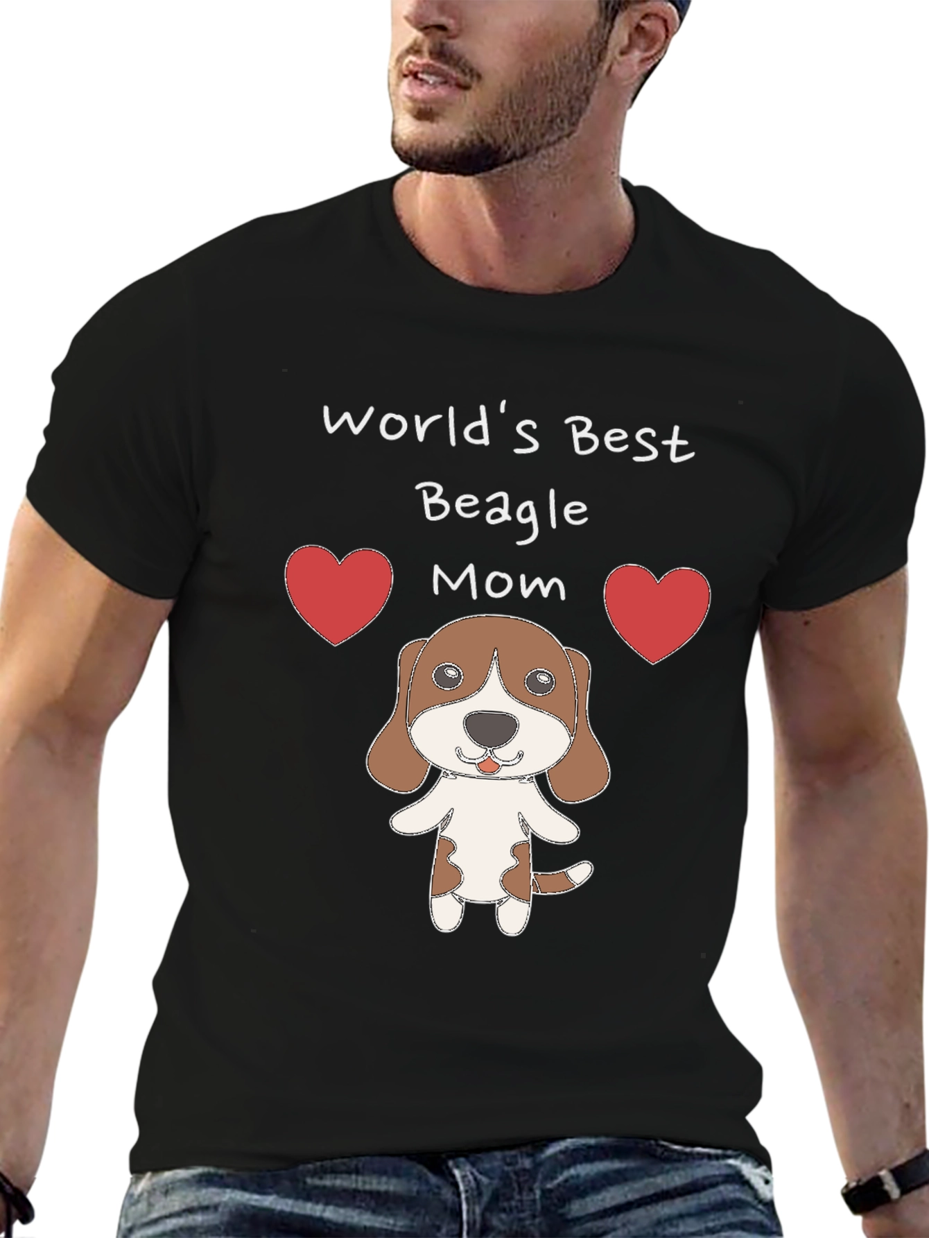 World's Best Beagle Mom T-Shirt - 6