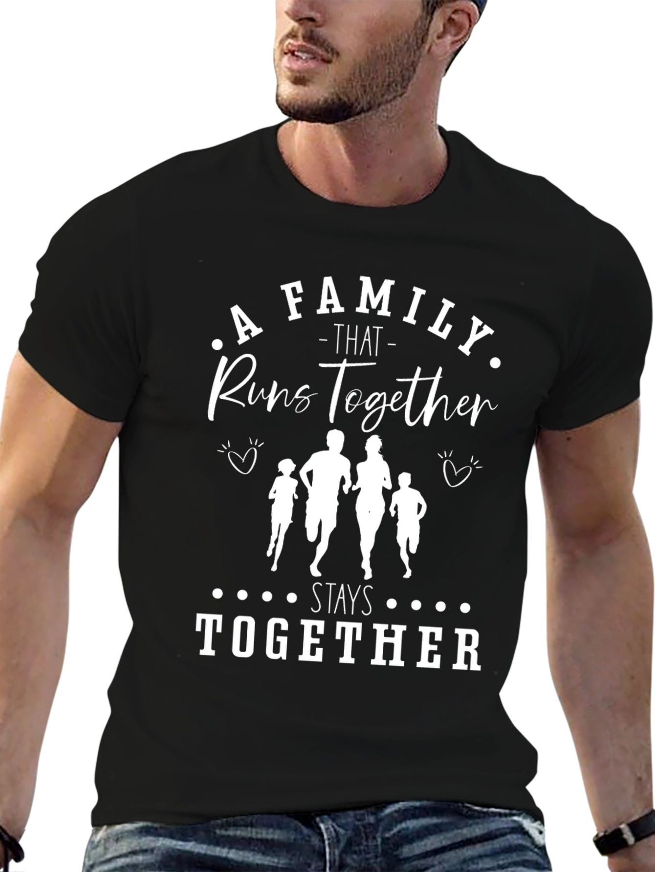 Black Family That Runs Together T-Shirt view 6